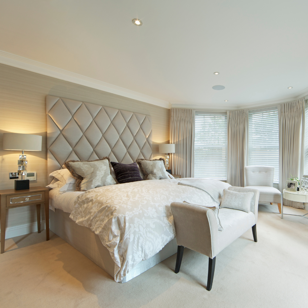Creating a Luxurious Retreat: High Headboard Fabric Beds