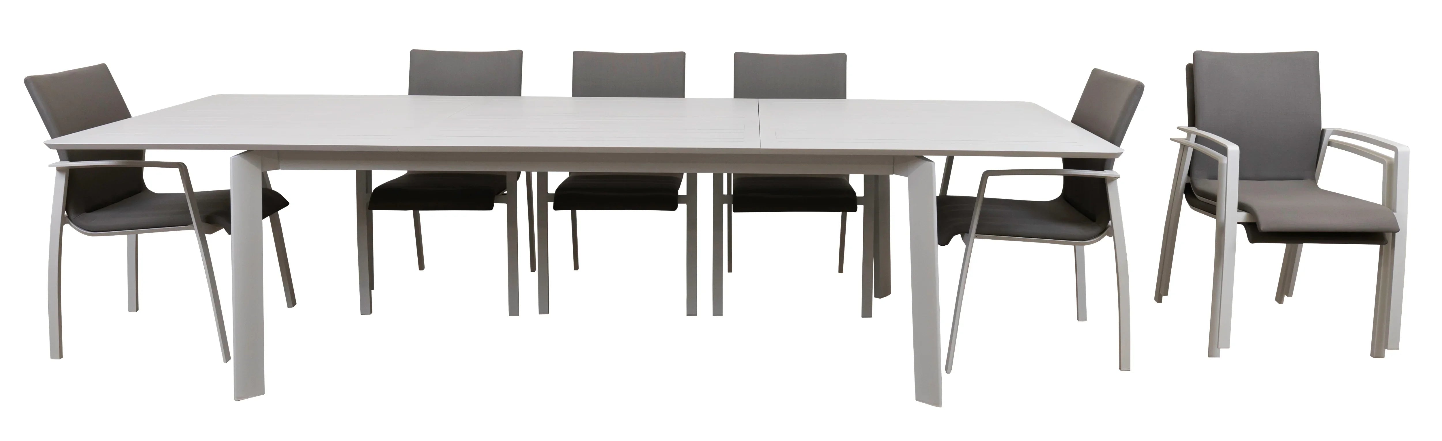 Rapa Outdoor 11 Piece Extendable Dining Set