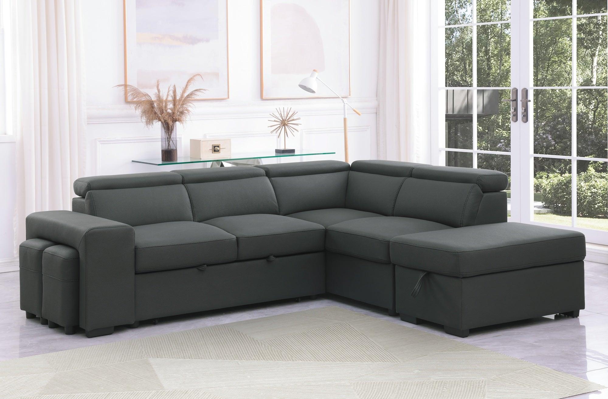 Orlanda Pull Out Corner Sofa Bed