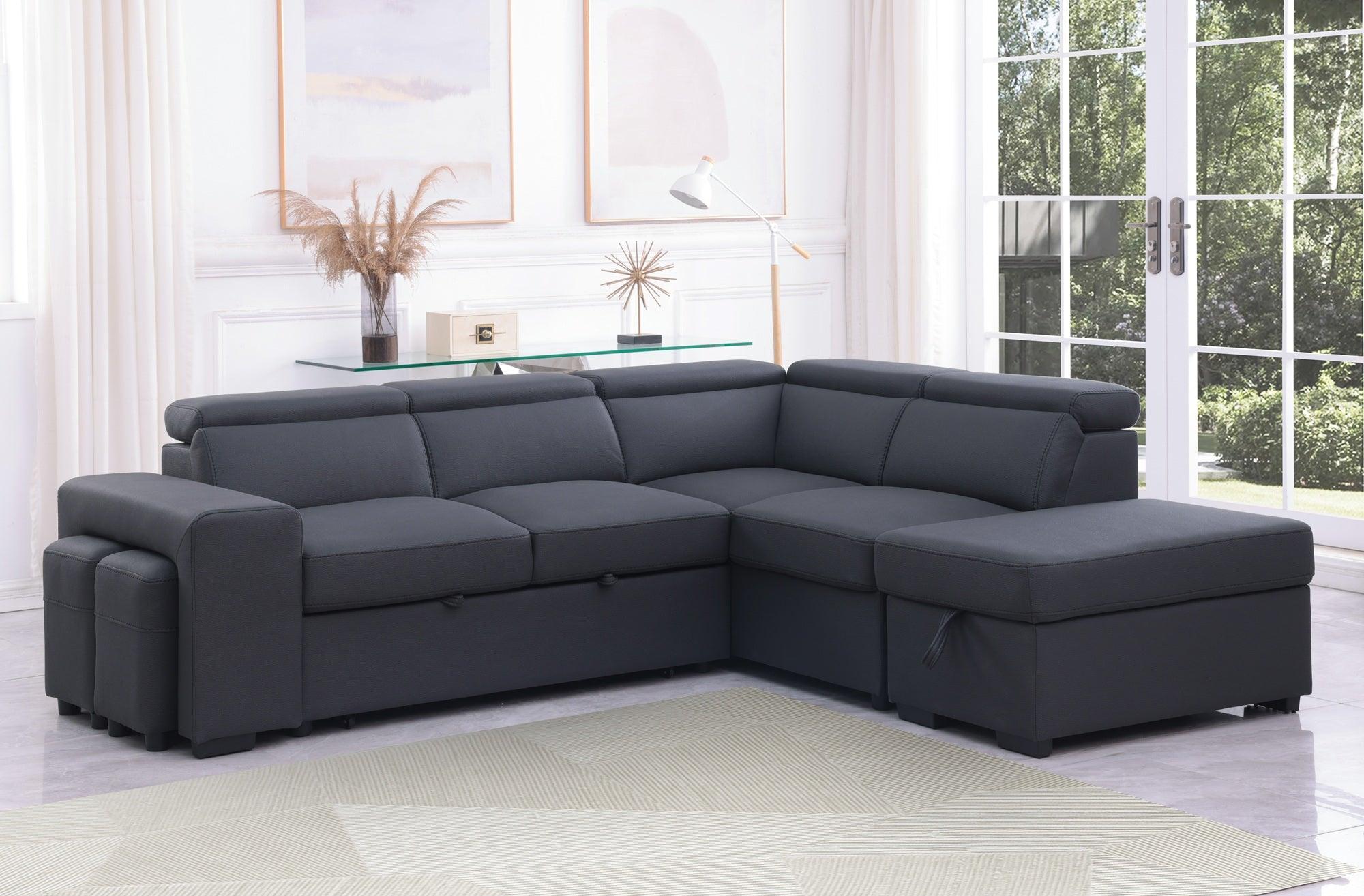 Orlanda Pull Out Corner Sofa Bed