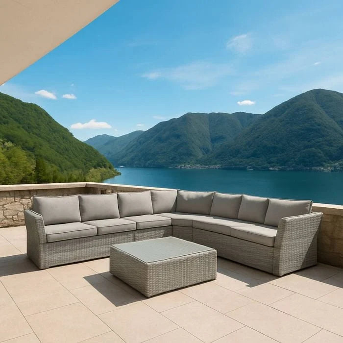 Summerline Outdoor Corner Lounge with Coffee Table