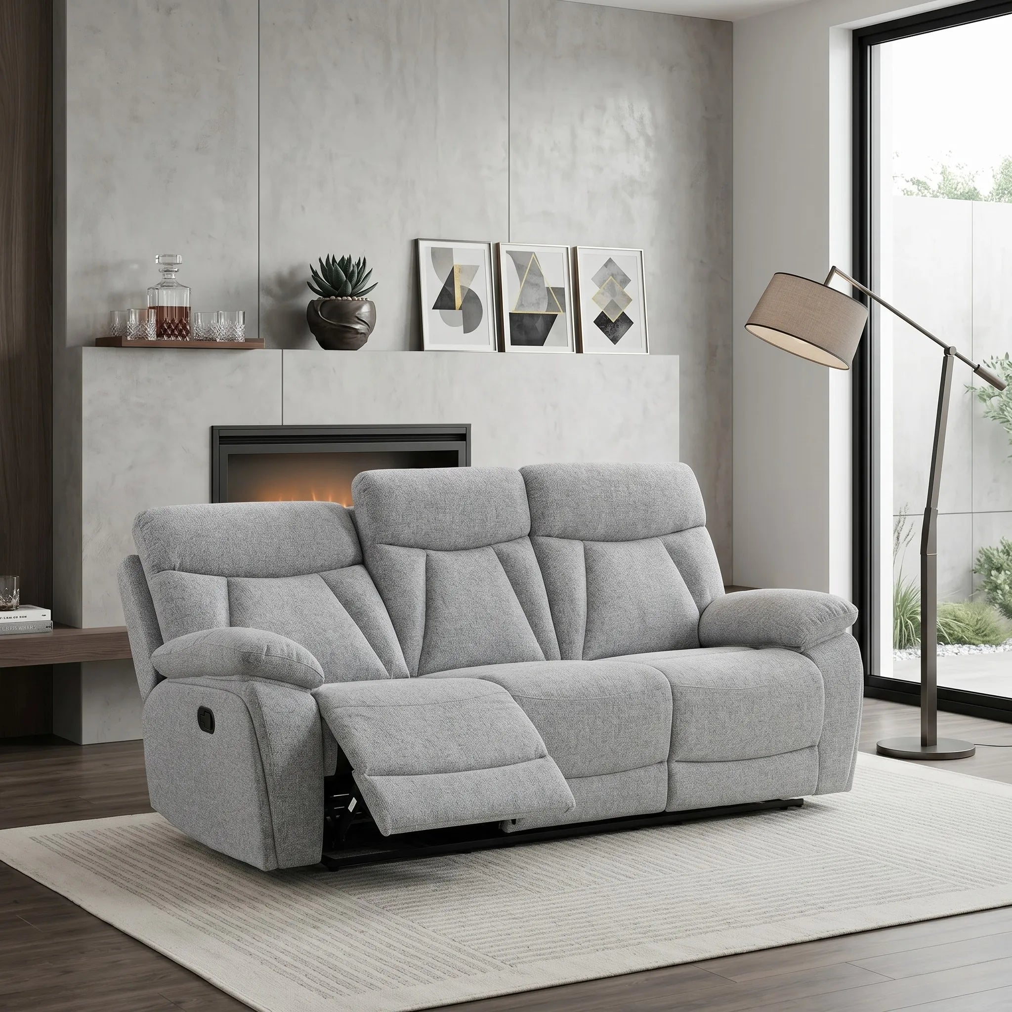 Baker 3 Seater Recliner Lounge
