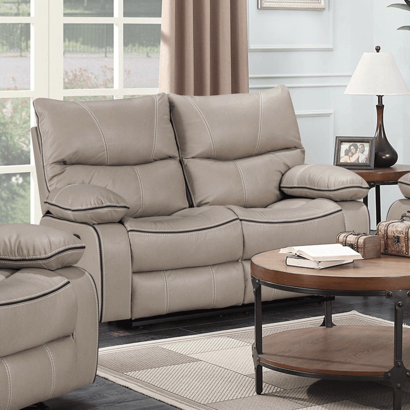 Brooke 2 Seater Recliner Lounge
