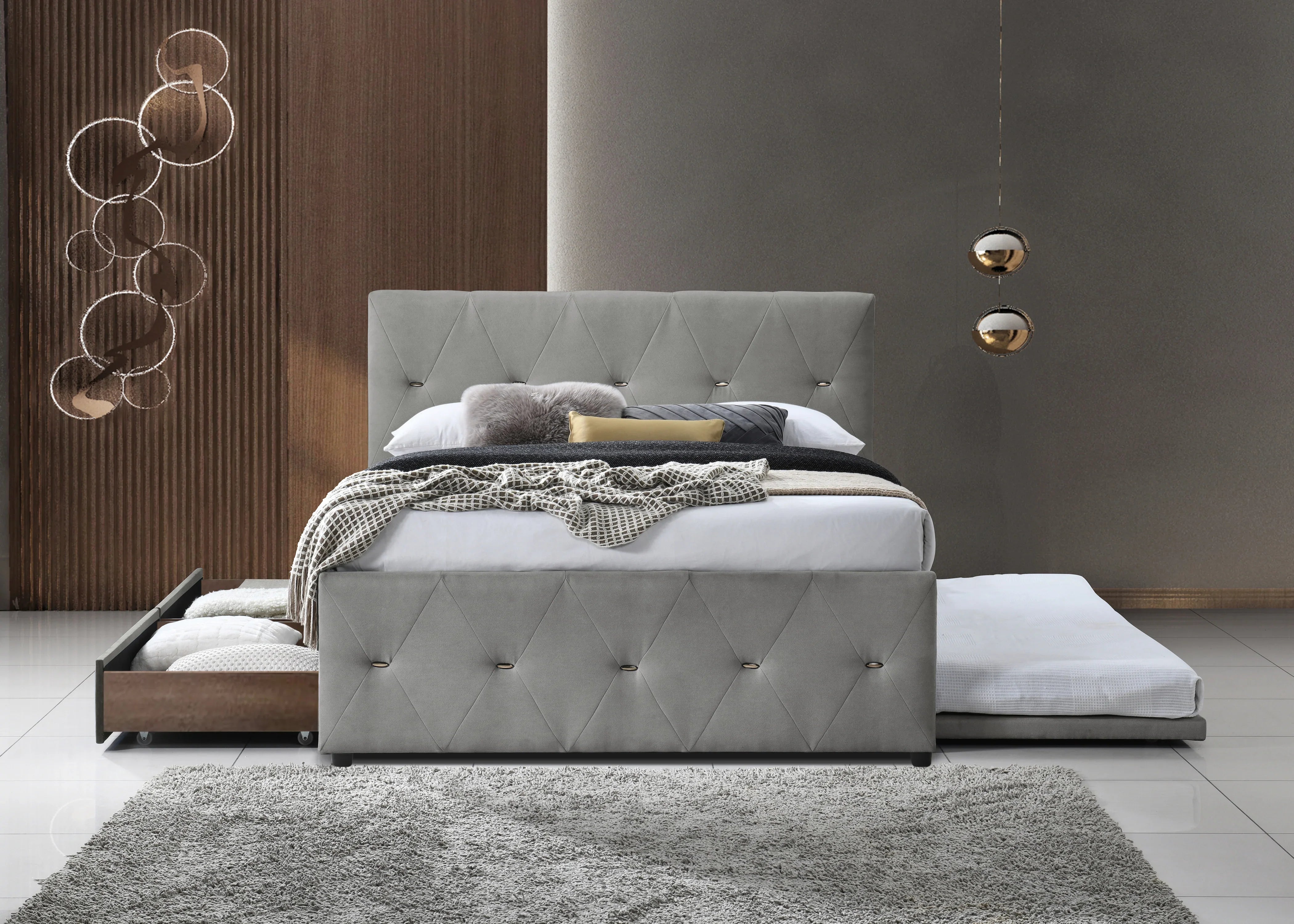 Fraser Trundle Bed Frame