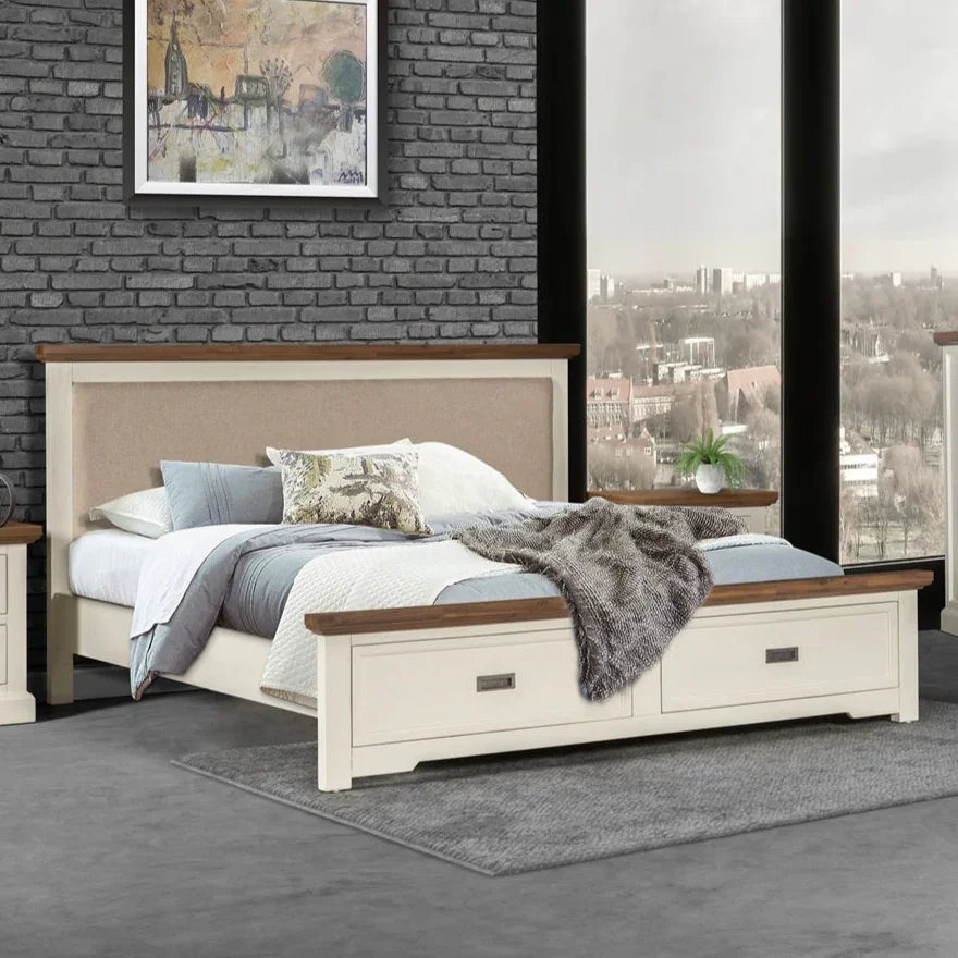 Jericho II Bed Frame with Storage