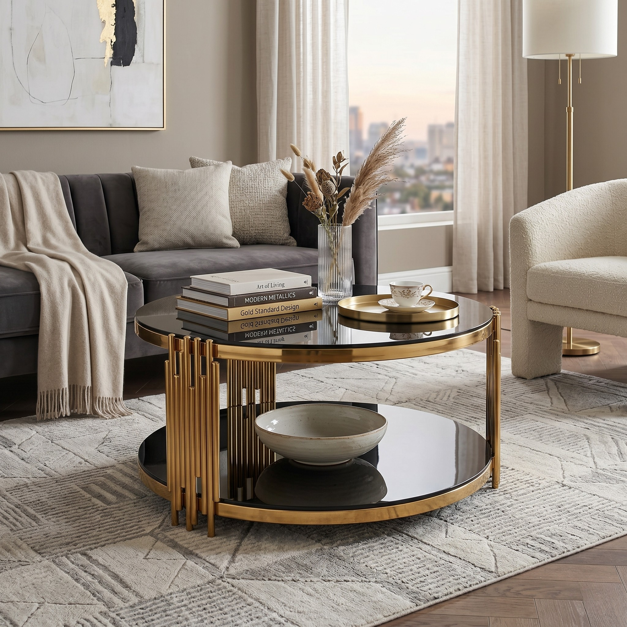 Dynamite Round Coffee Table