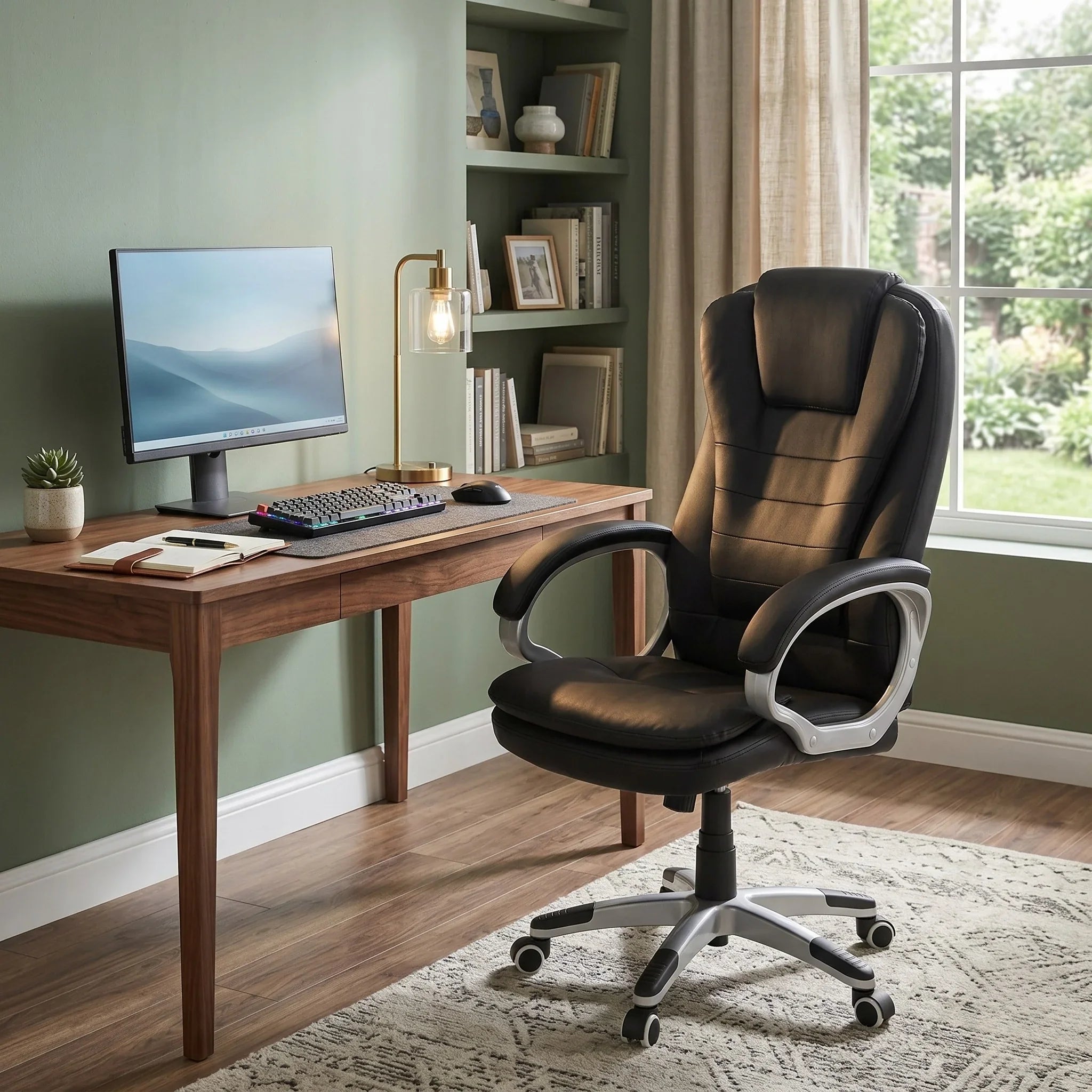 Calypso PU Leather Office Chair