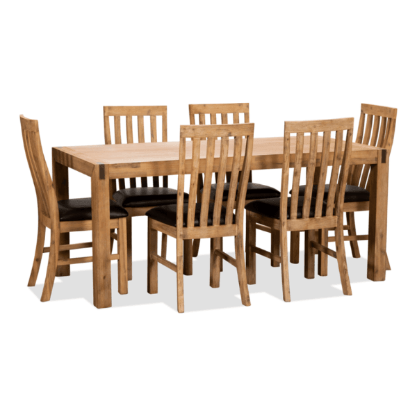 Jayden Wooden Dining Set - The A2Z Furniture