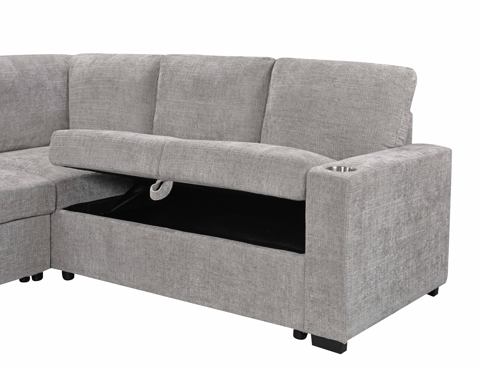 Springbrook Corner Sofa Bed with Storage