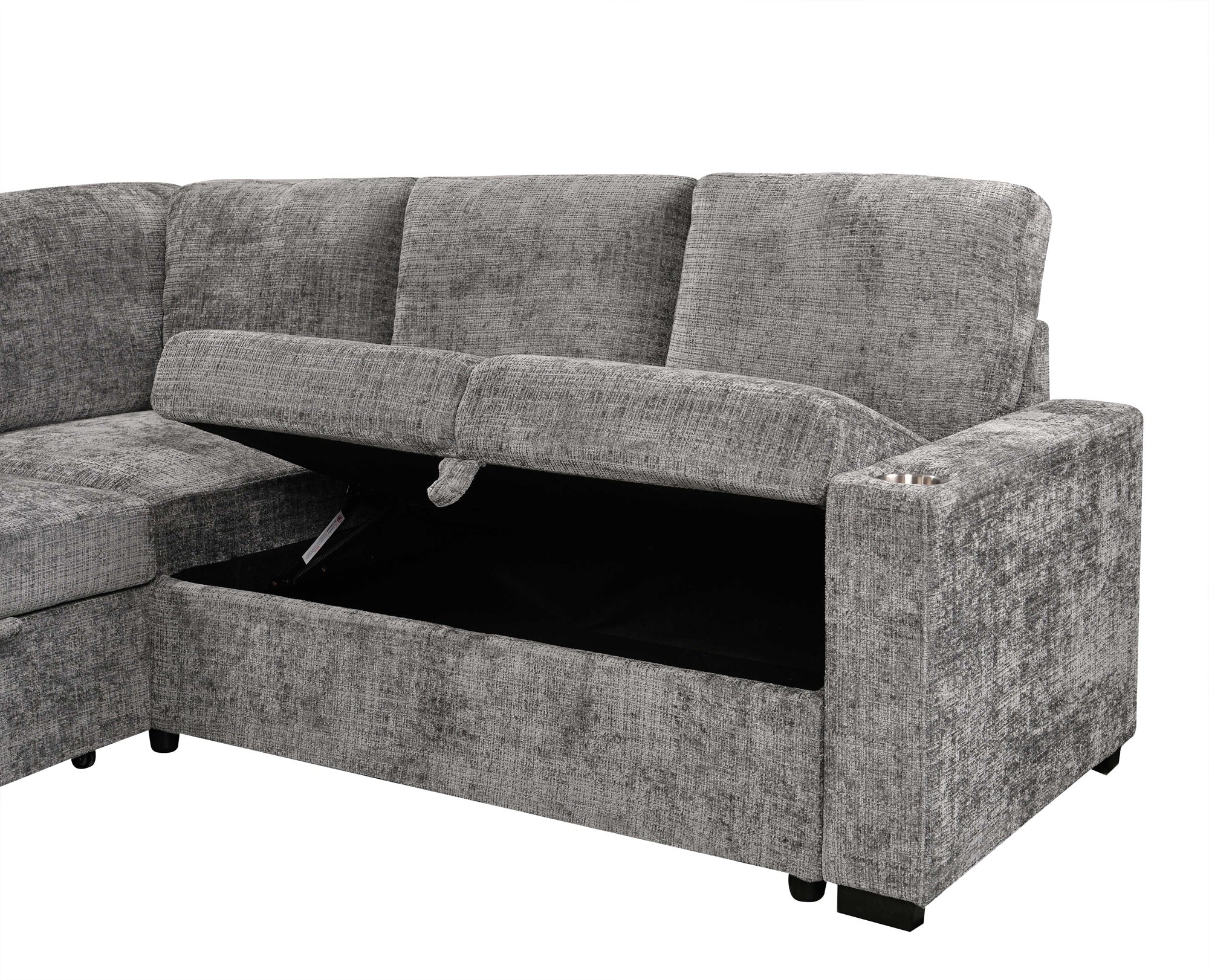 Springbrook Corner Sofa Bed with Storage
