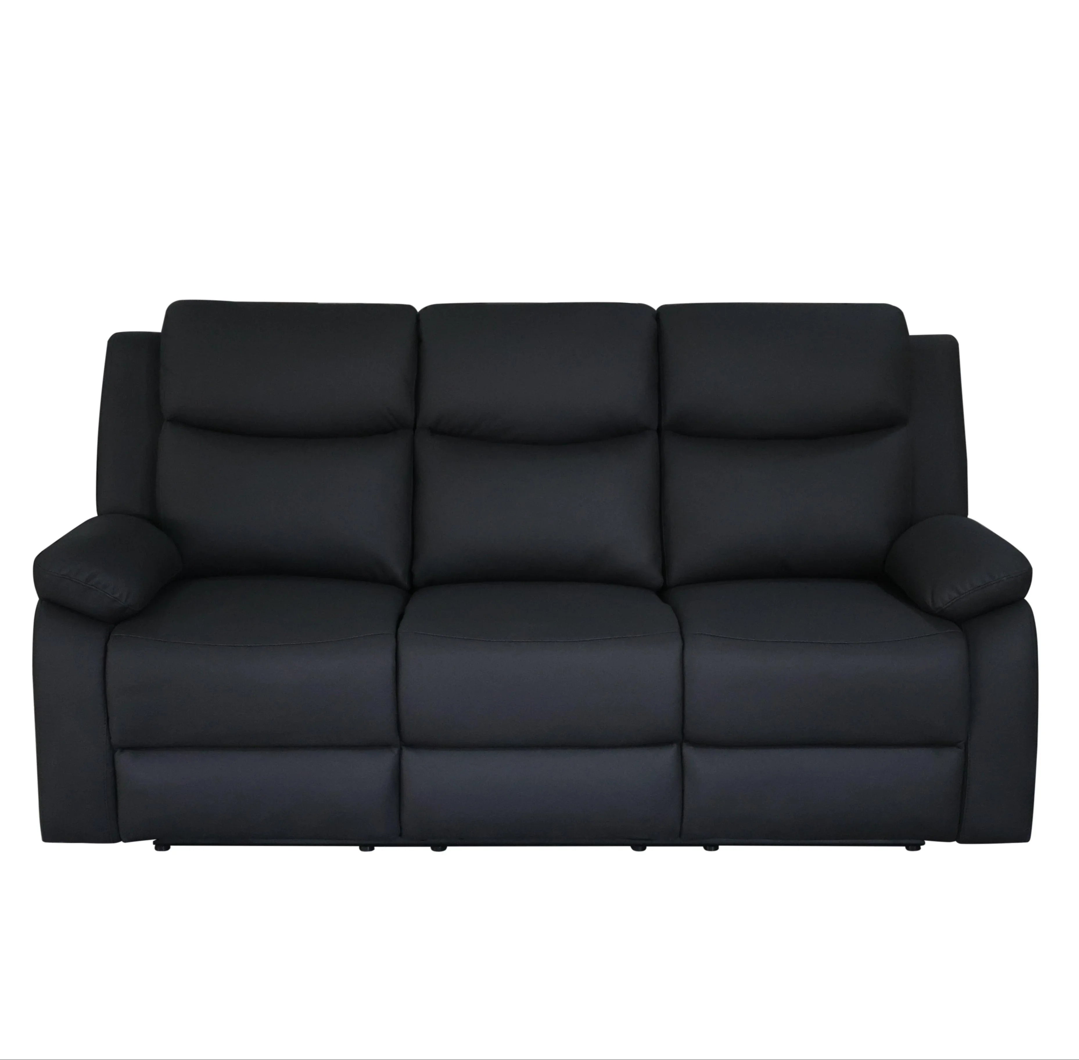 Mitcham 3+1+1 Black Recliner Package