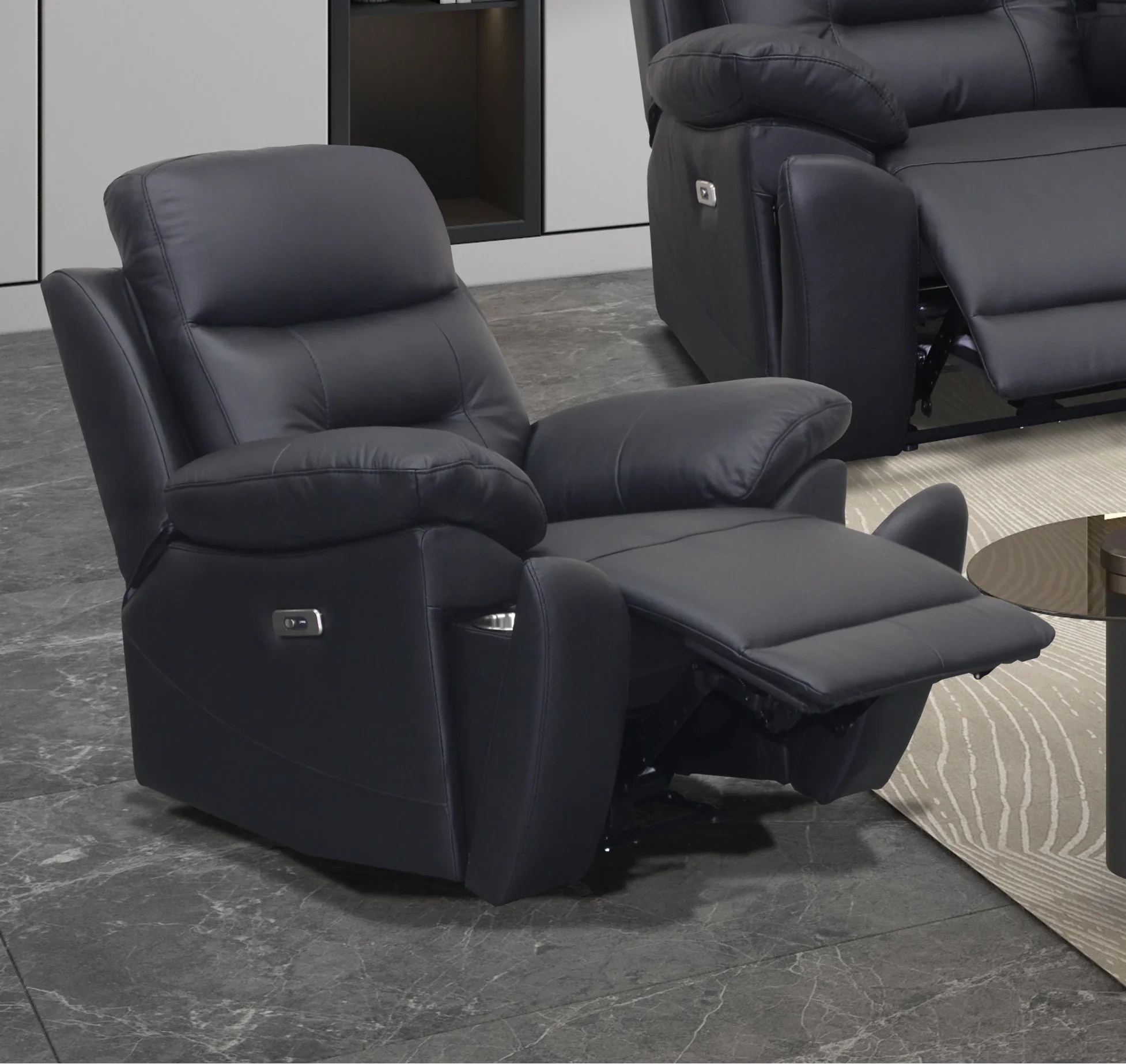 Luxembourg Leather Recliner Chair