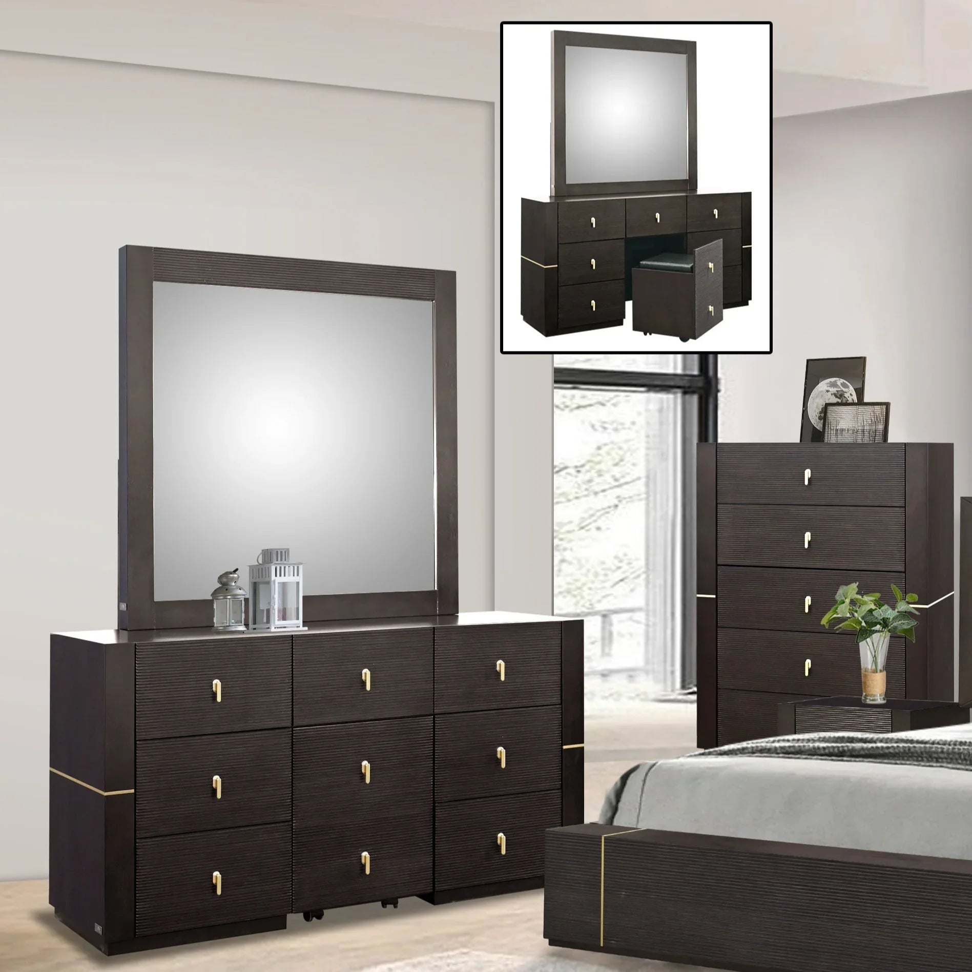 Chandler Dresser with Mirror