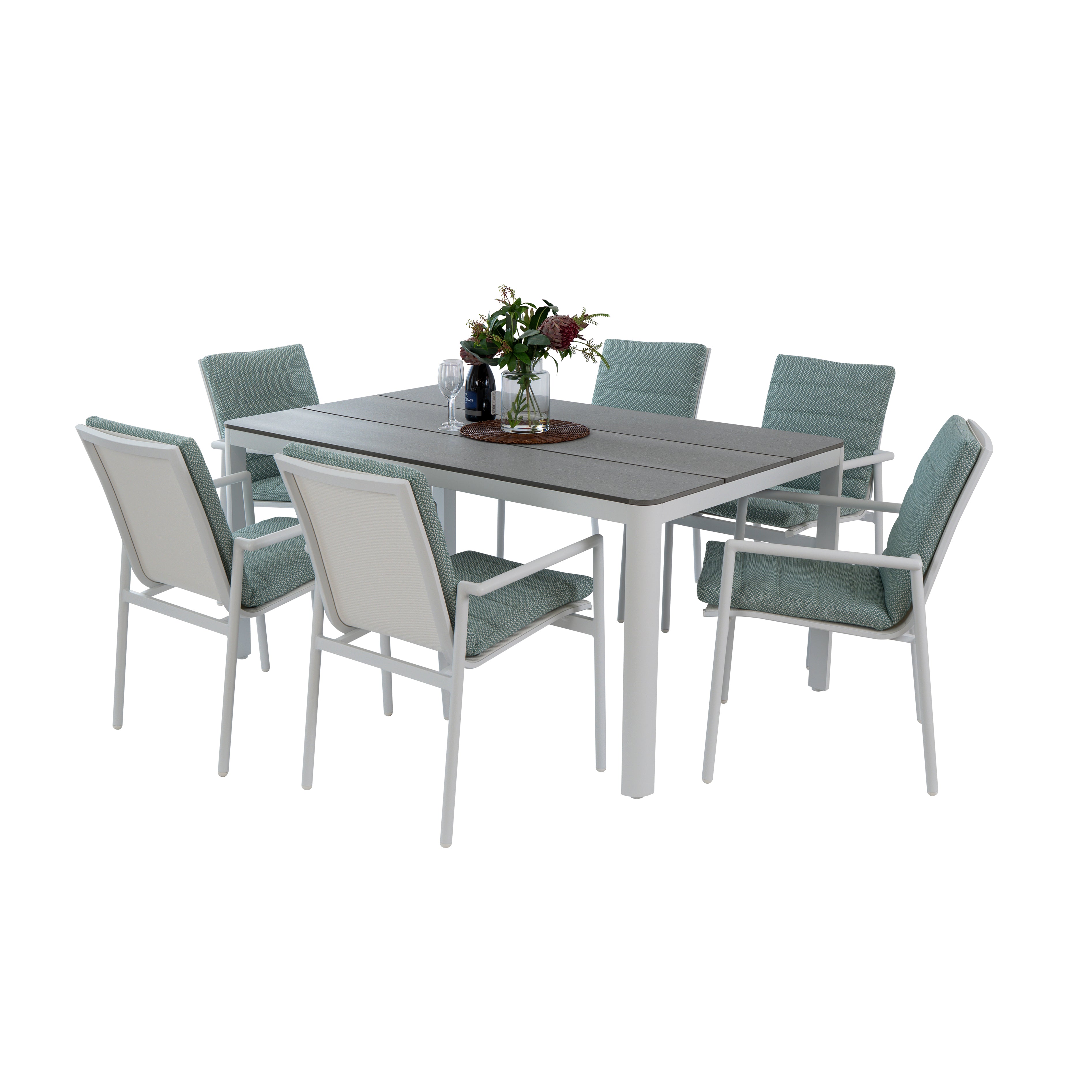 Astra Outdoor 7 Piece Dining Set