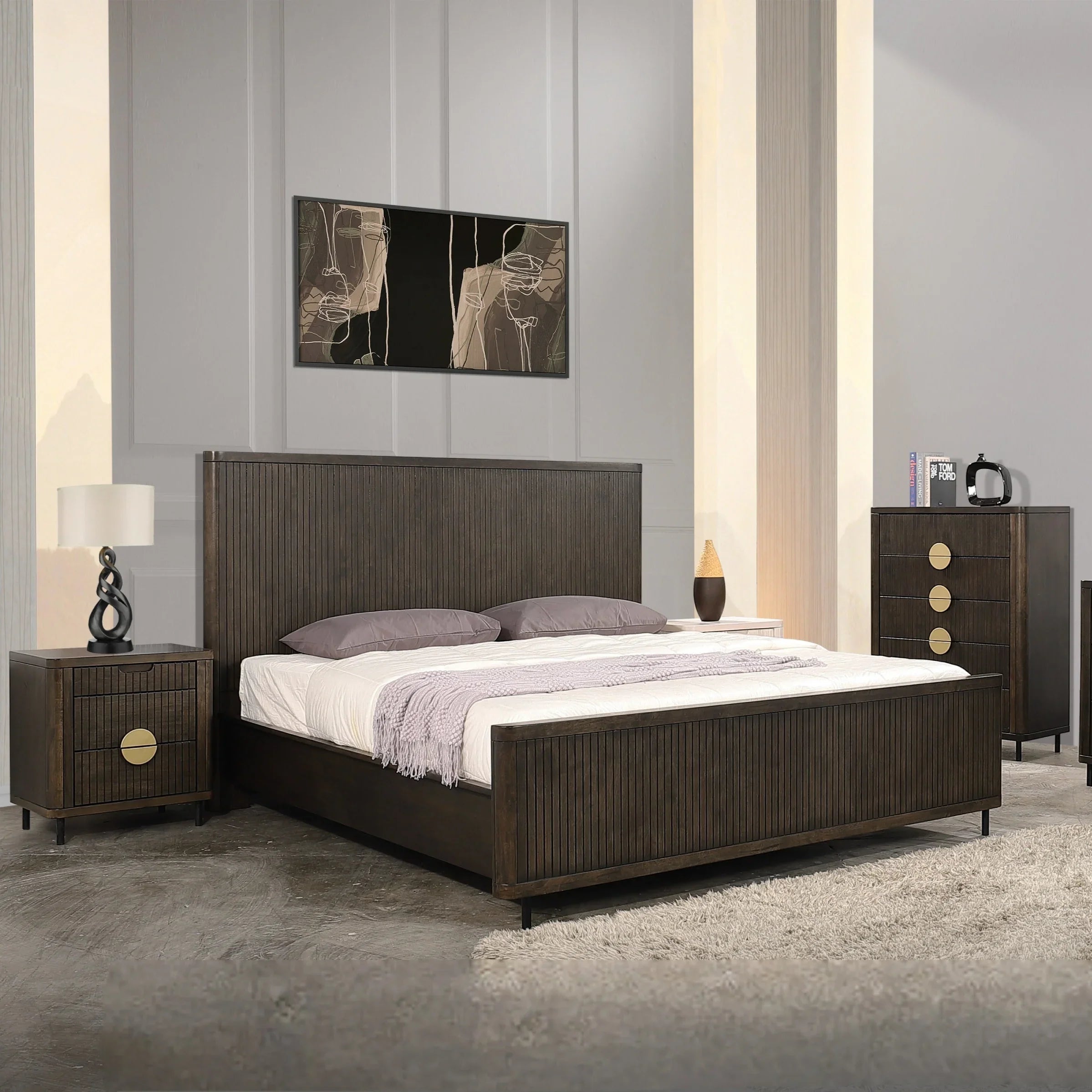 Cape Town 4 Piece Tallboy Bedroom Suite