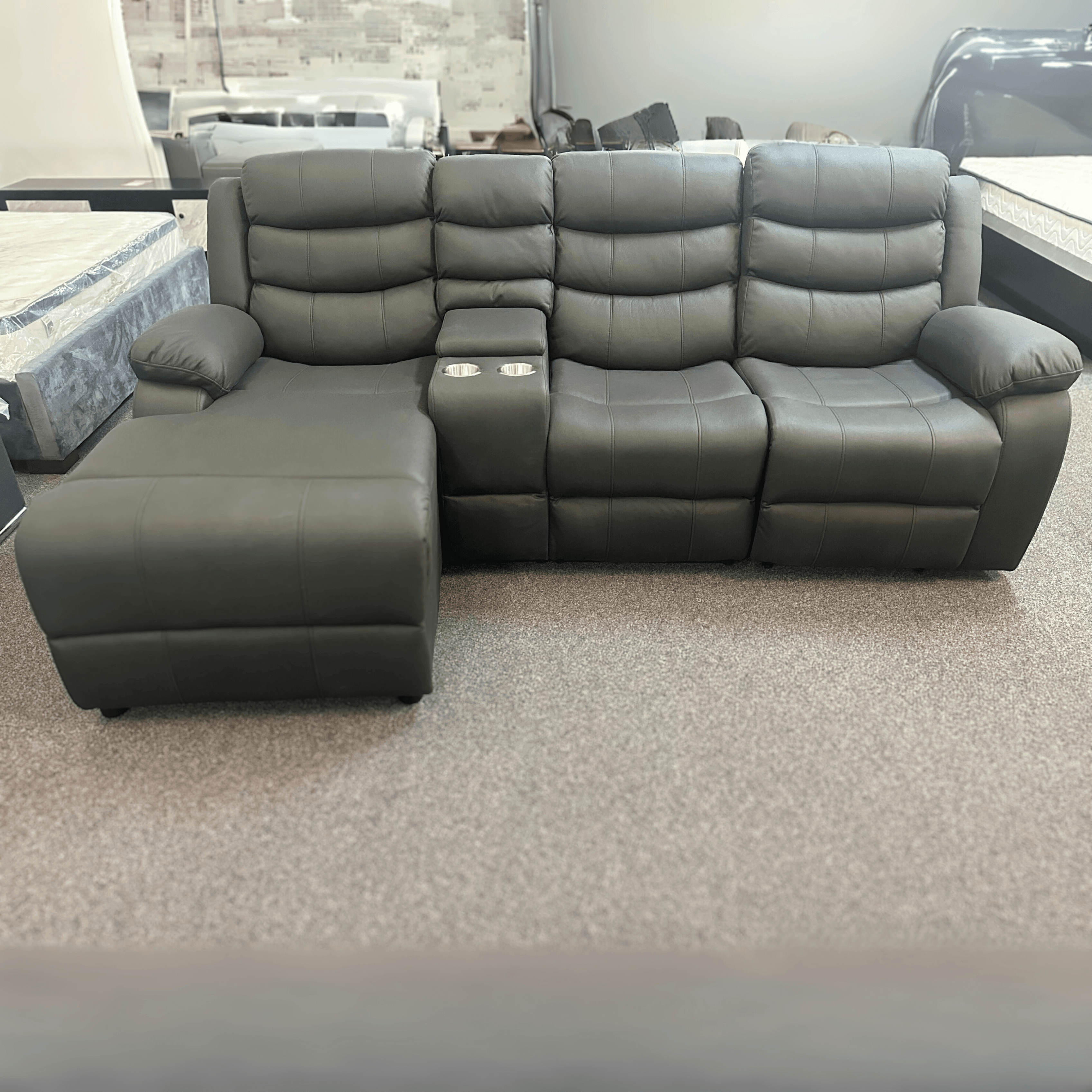 Barcelona 3 Seater Recliner Lounge