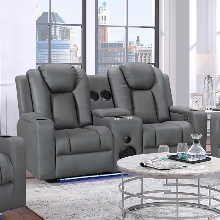 Breeze 2 Seater Dual Motor Electric Recliner Lounge