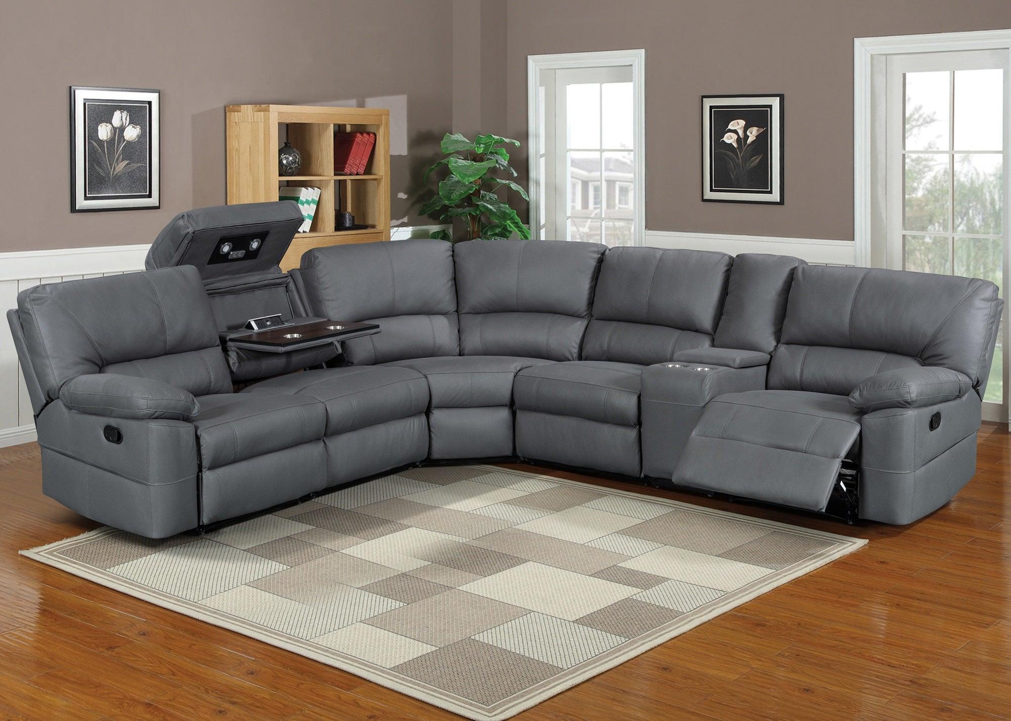 Bristol Fabric Corner Recliner Sofa