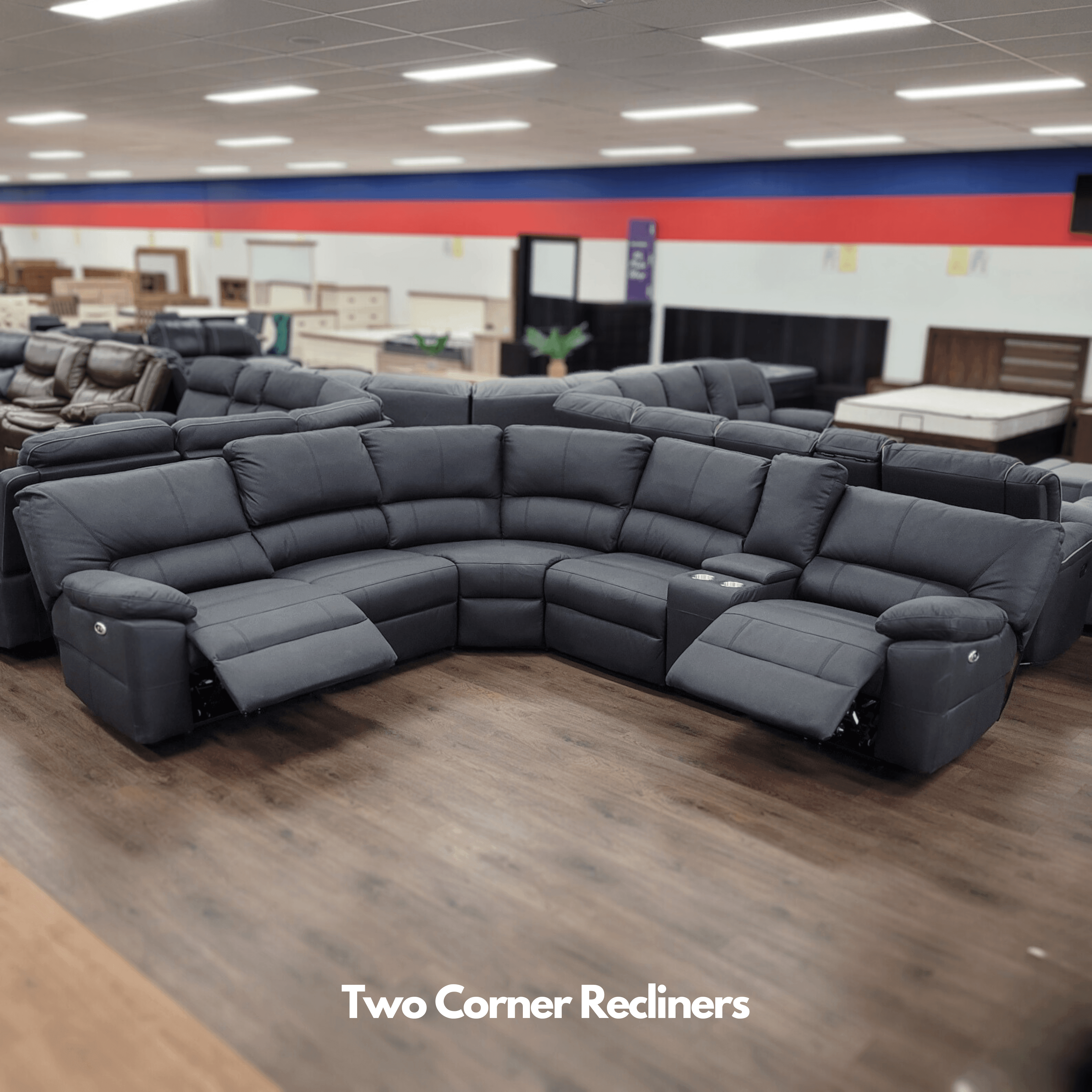 Bristol Fabric Corner Recliner Sofa