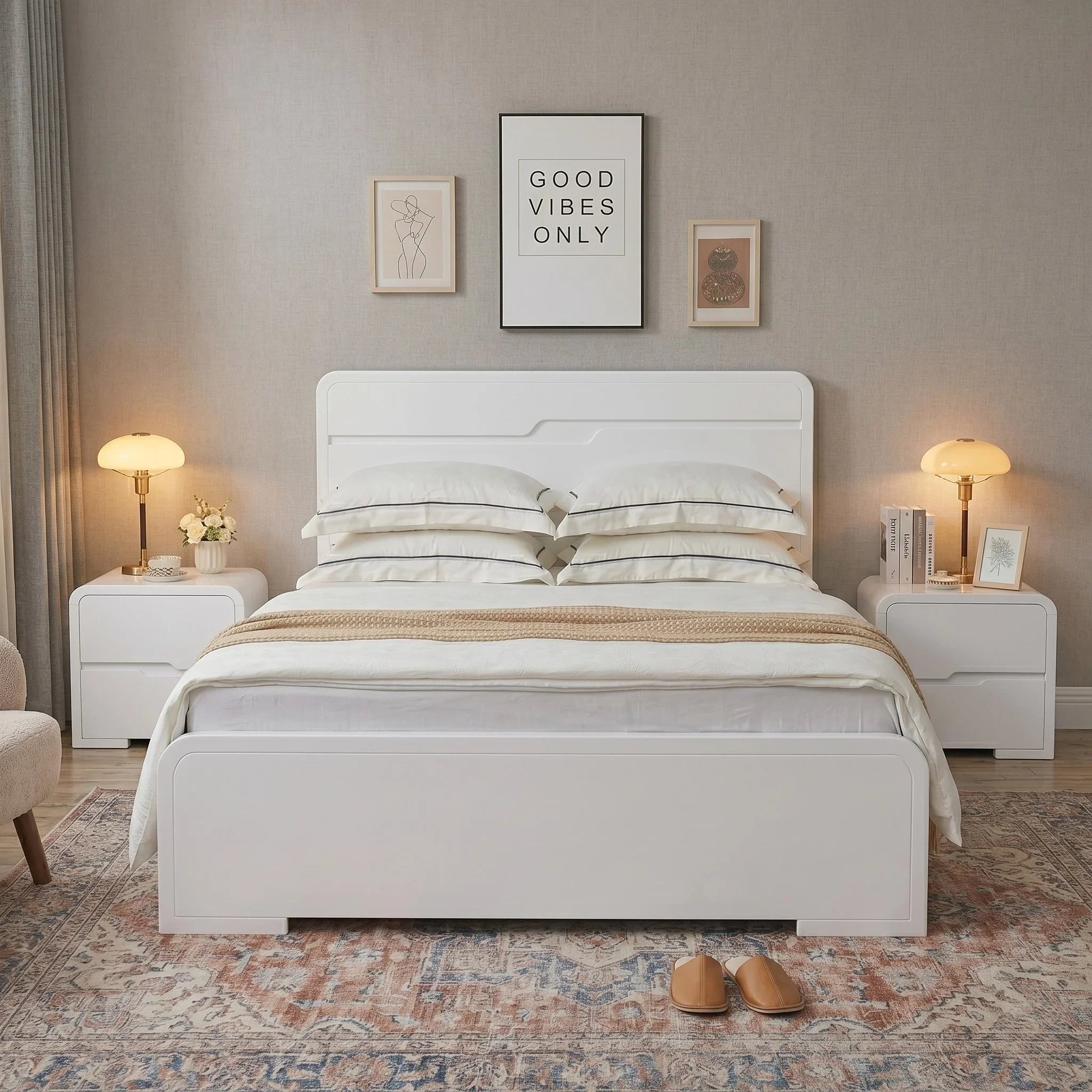 Carinda Gas Lift Bed Frame