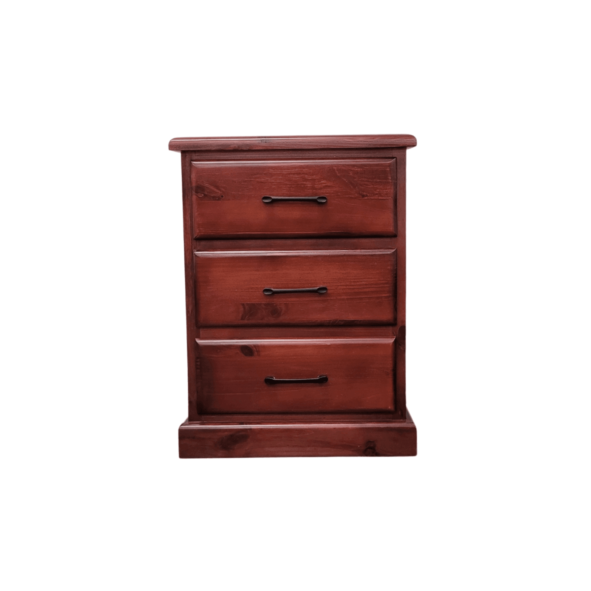 Donnelly Bedside Table - Rustic wooden table with convenient storage drawers - The A2Z Furniture