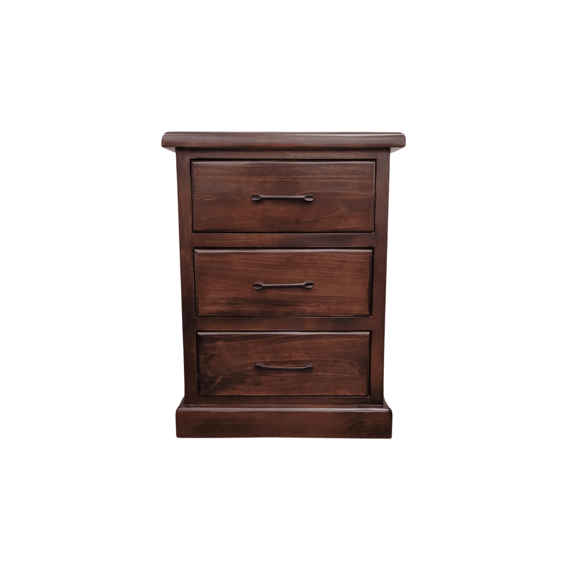 Grace Bedside Table - Modern Timber Design with 3 Drawers | The A2Z Furniture