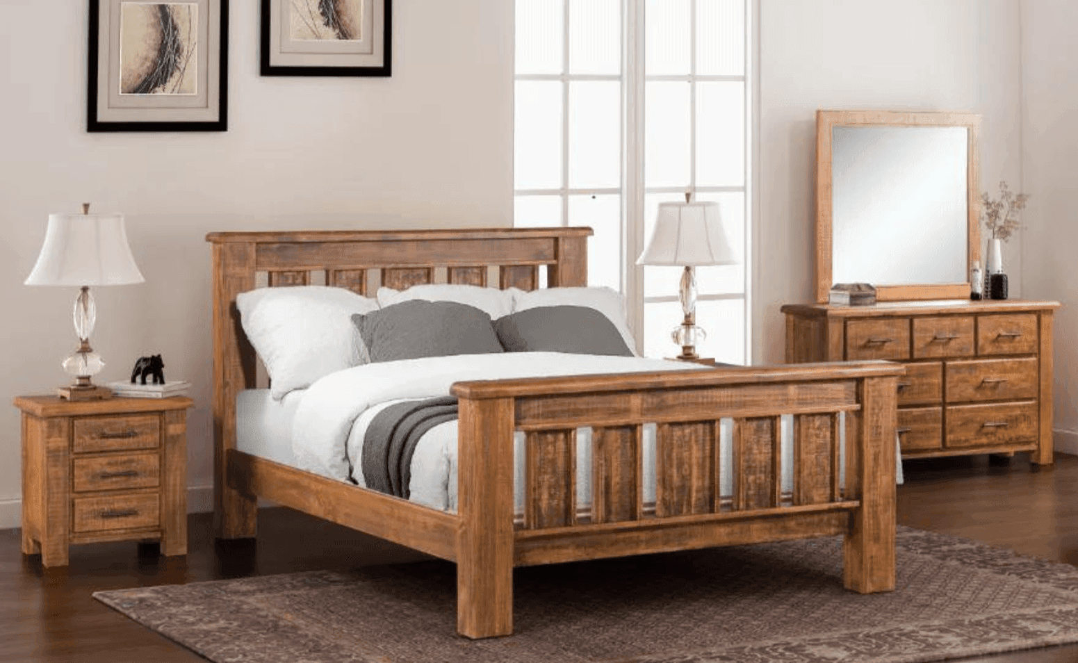 Josh 4 Piece Dresser Bedroom Suite