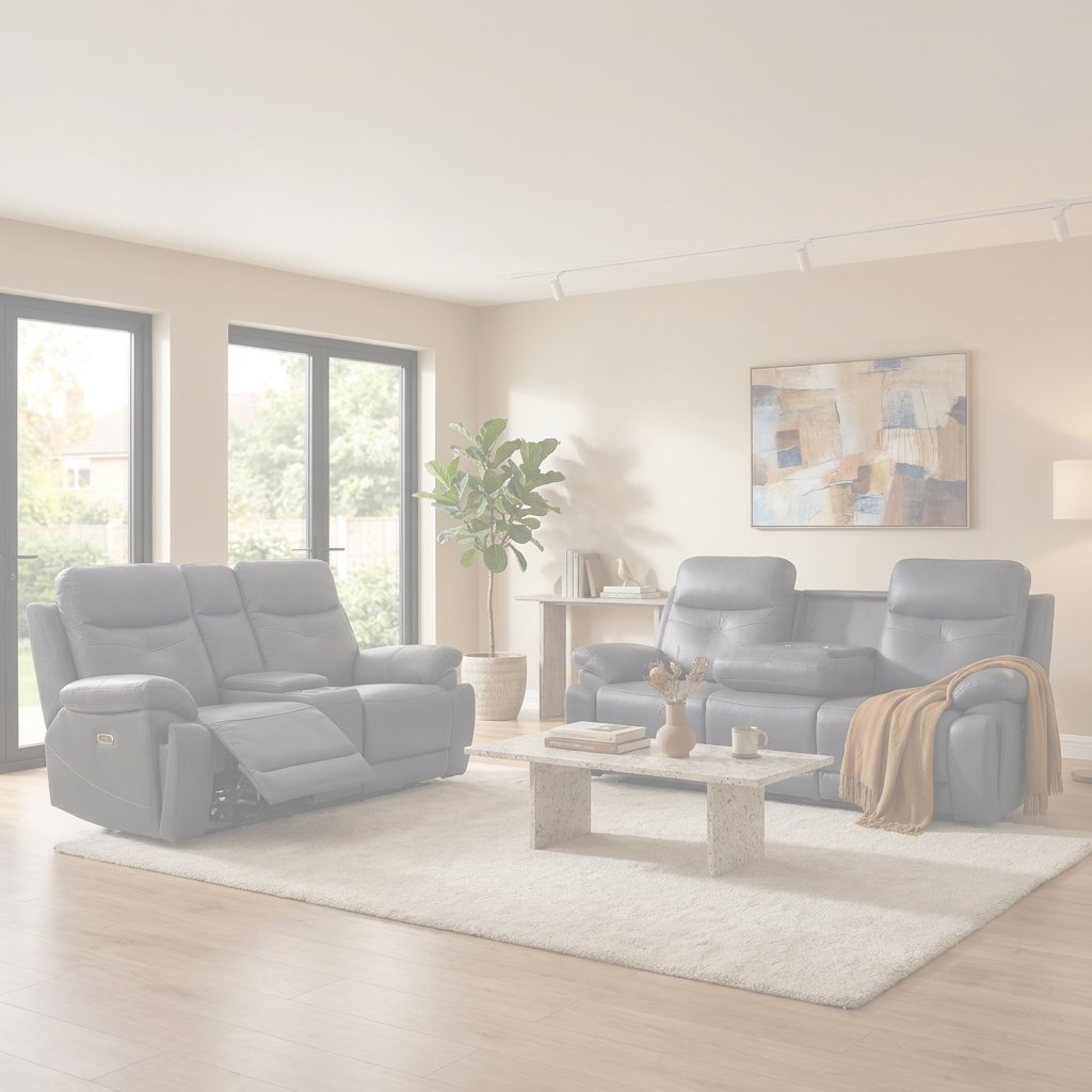 Lalor Electric 3+2 Dark Grey Recliner Package dimension diagram placeholder — measurements coming soon