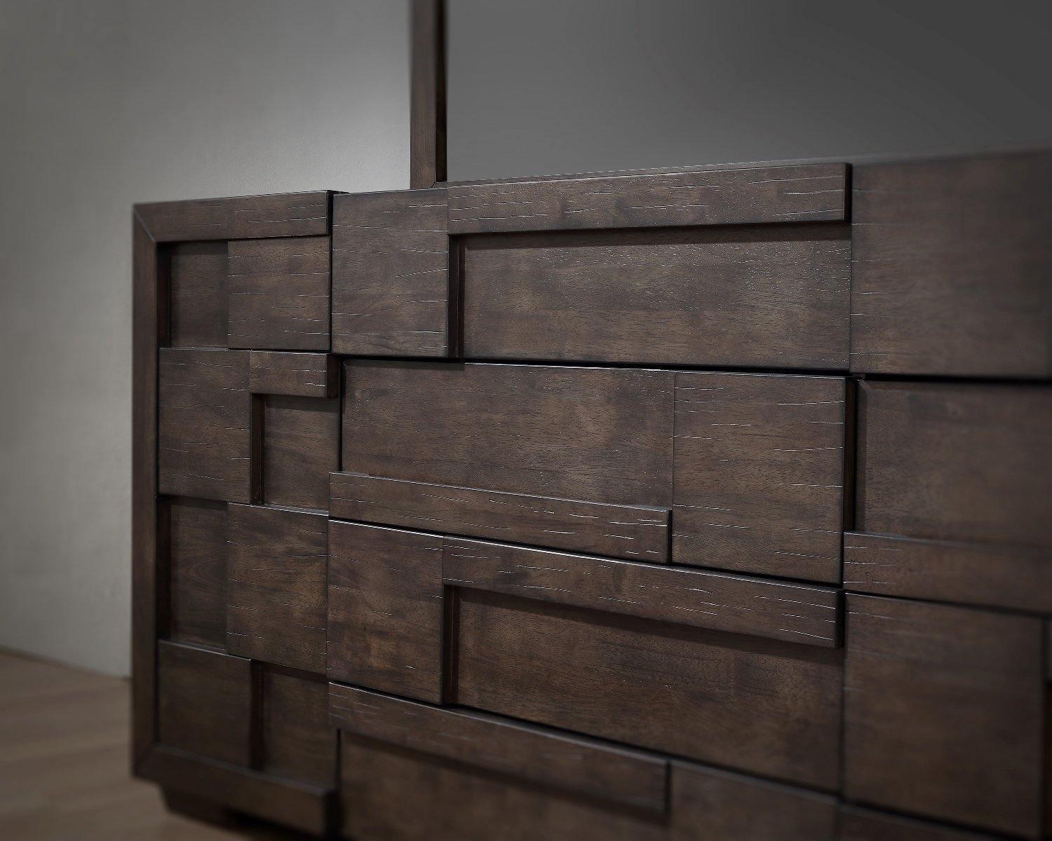 Leone Solid Wooden Bed Frame available in Queen and King Size - The A2Z Furniture