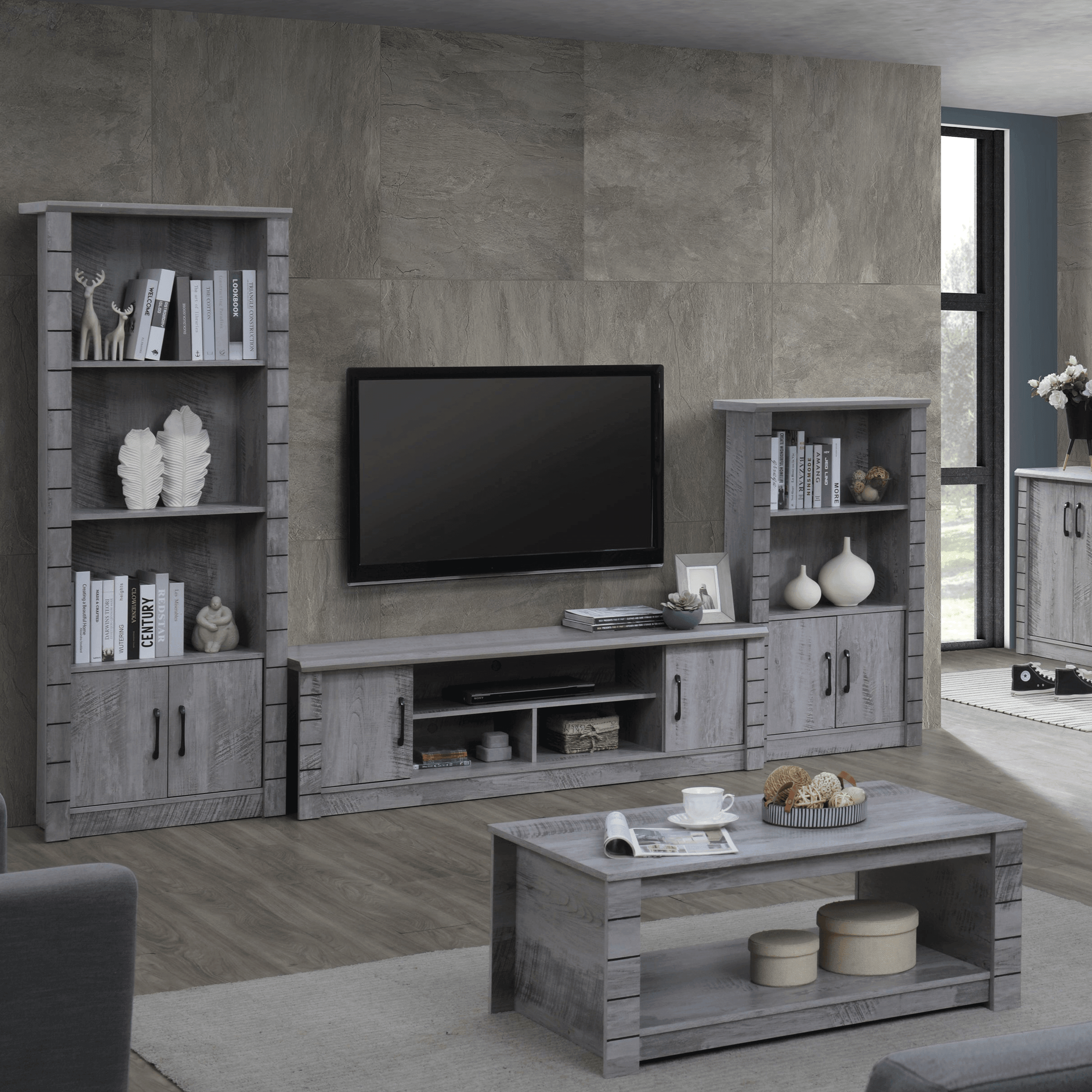 Mirage TV Unit and Coffee Table Set