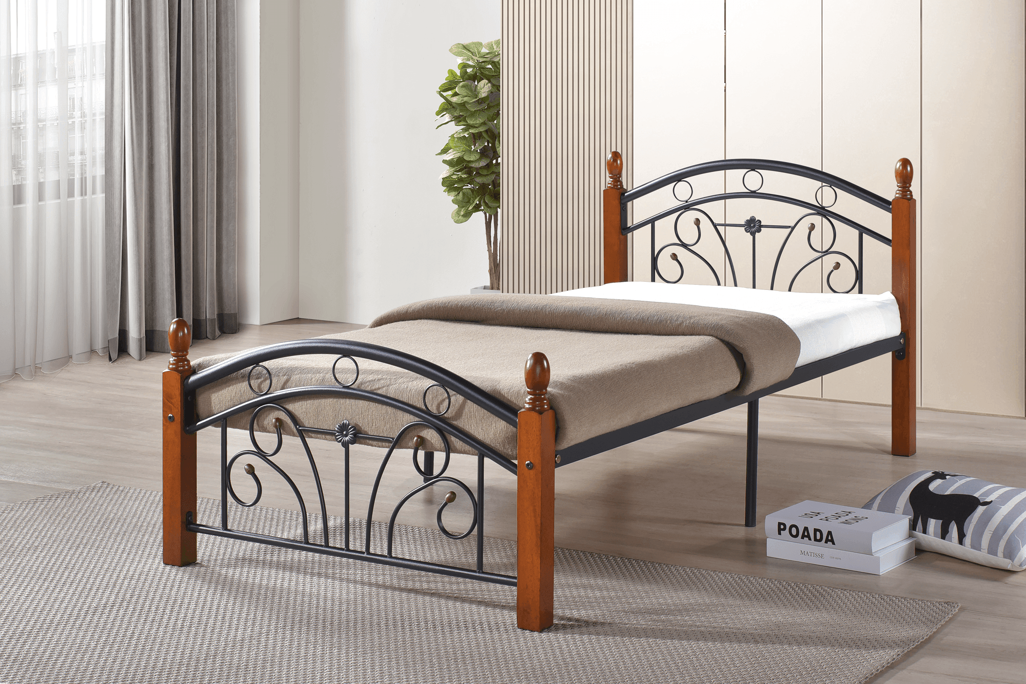 Nova Metal Bed Frame - Affordable and Stylish Bedroom Furniture