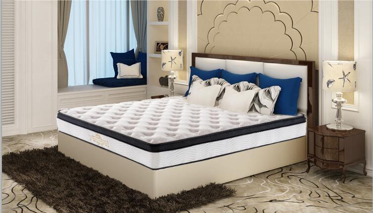 Posture Rest Firm Euro Top Pocket Spring Mattress available in Double, Queen and King Size - The A2Z Furniture