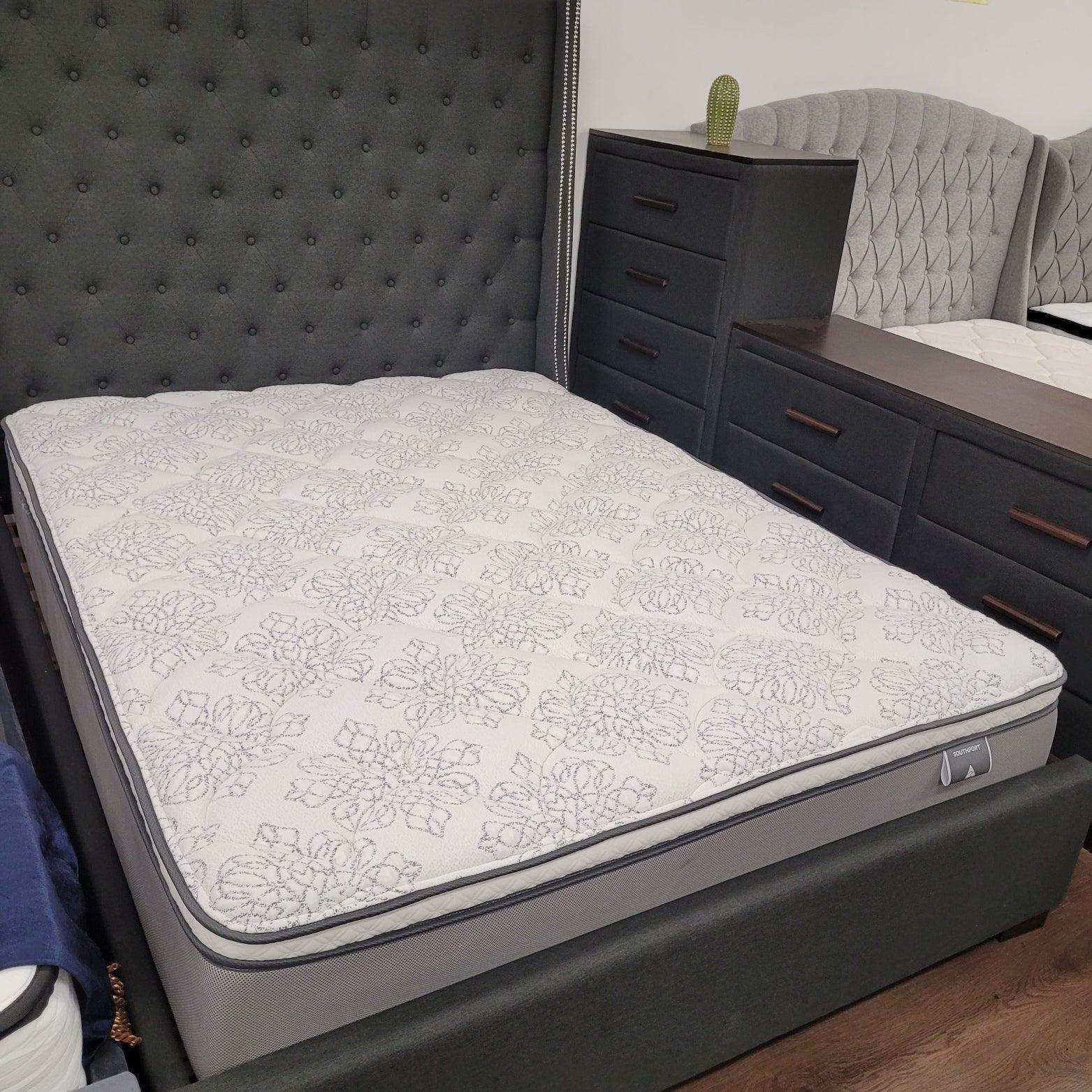 SleepMaker Southport Mattress - Premium Comfort and Support, Medium-Firm Feel, Innovative Design