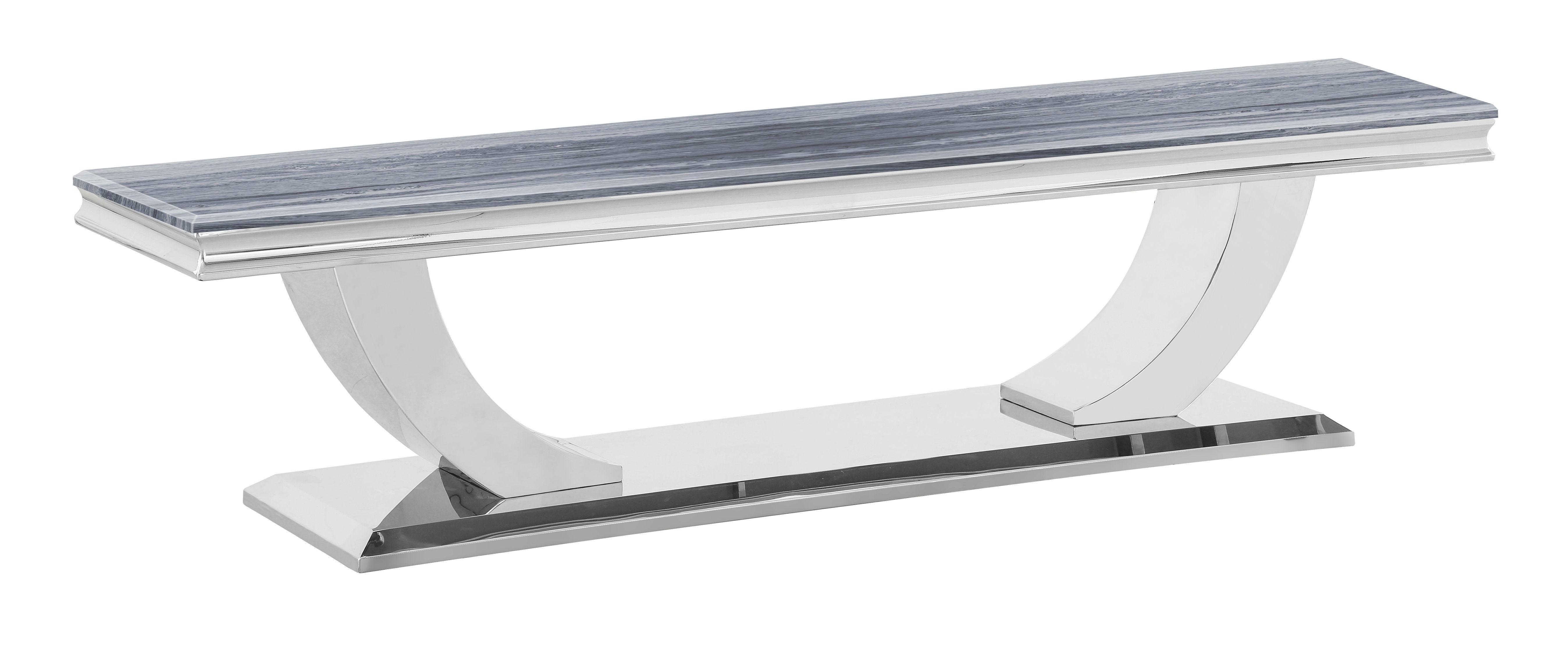 Zone Grey Marble Top TV Unit - The A2Z Furniture