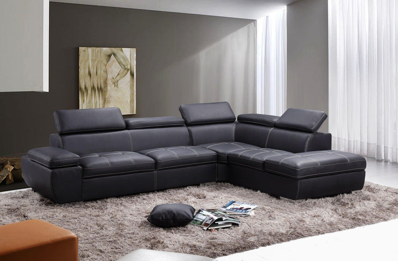 Sleek and Stylish: Introducing Stella Corner CU Leather Sofa