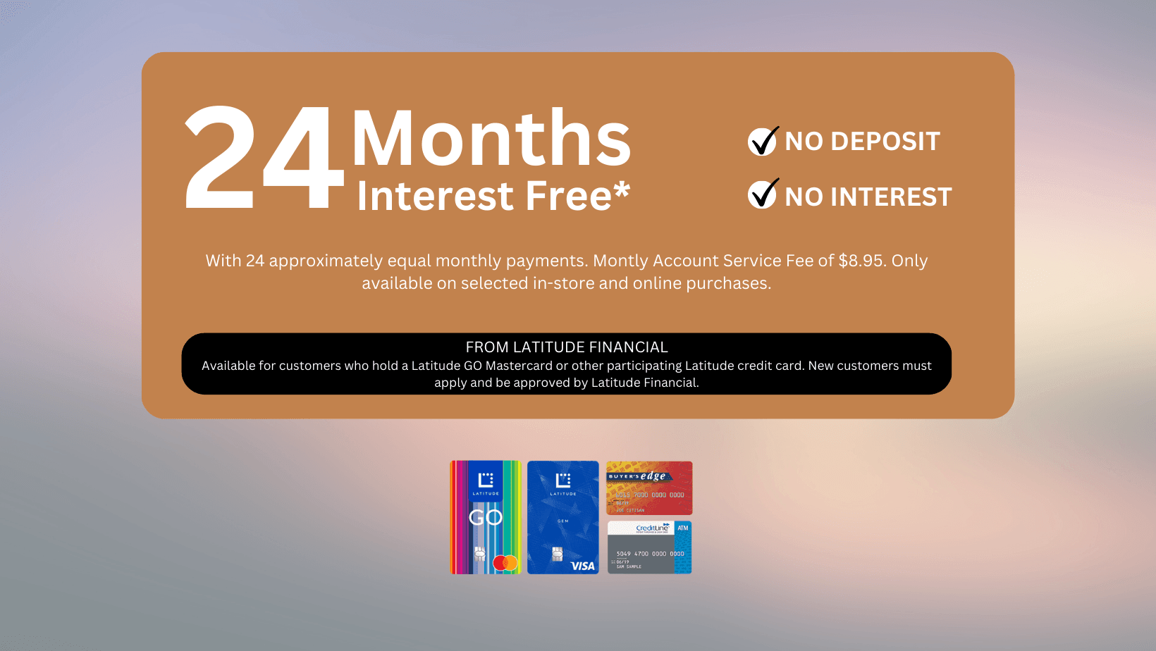 The A2Z Furniture Latitude InterestFree Furniture Gold Coast