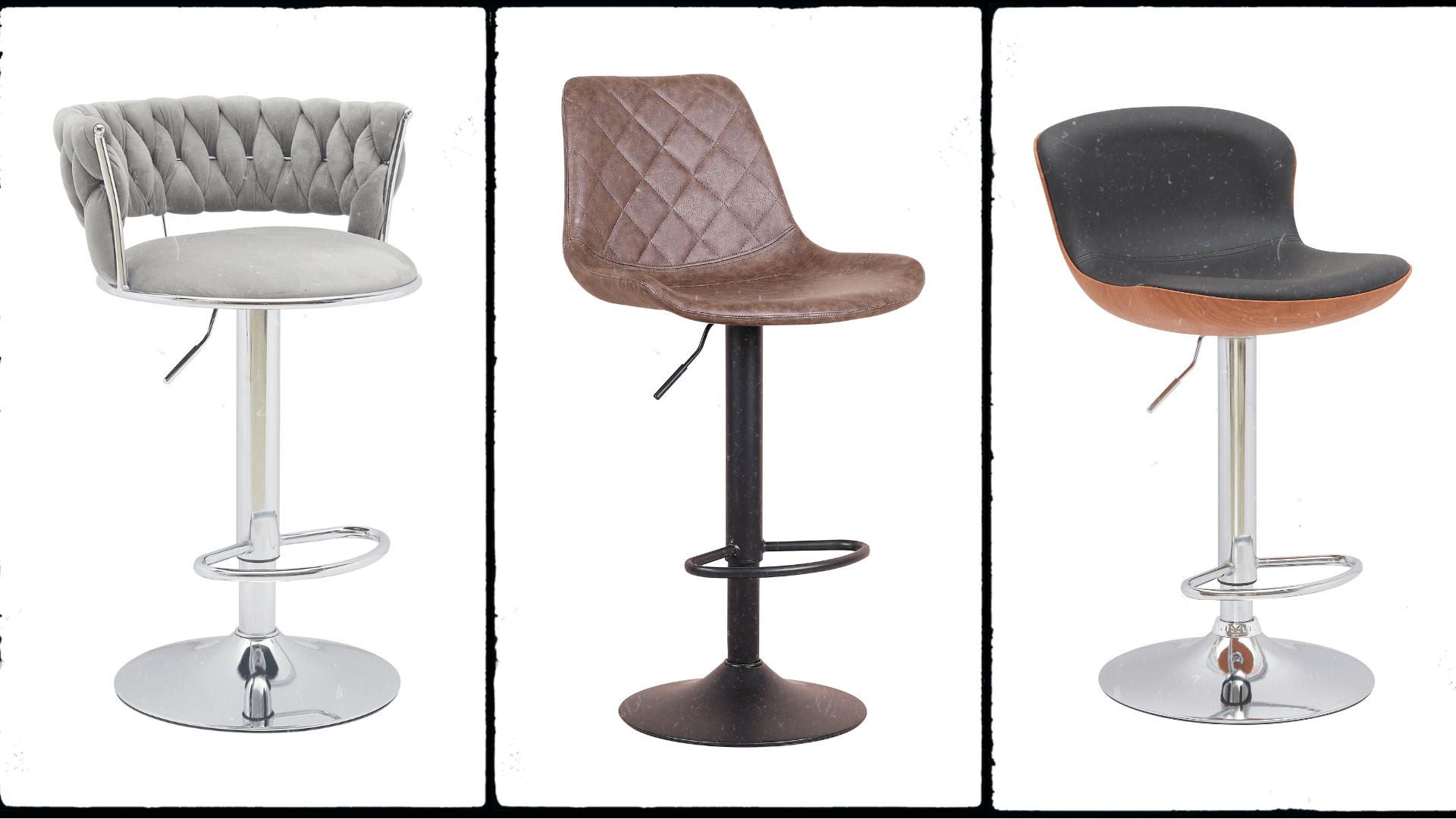 Height-Adjustable Barstool - Modern Furniture by The A2Z Furniture