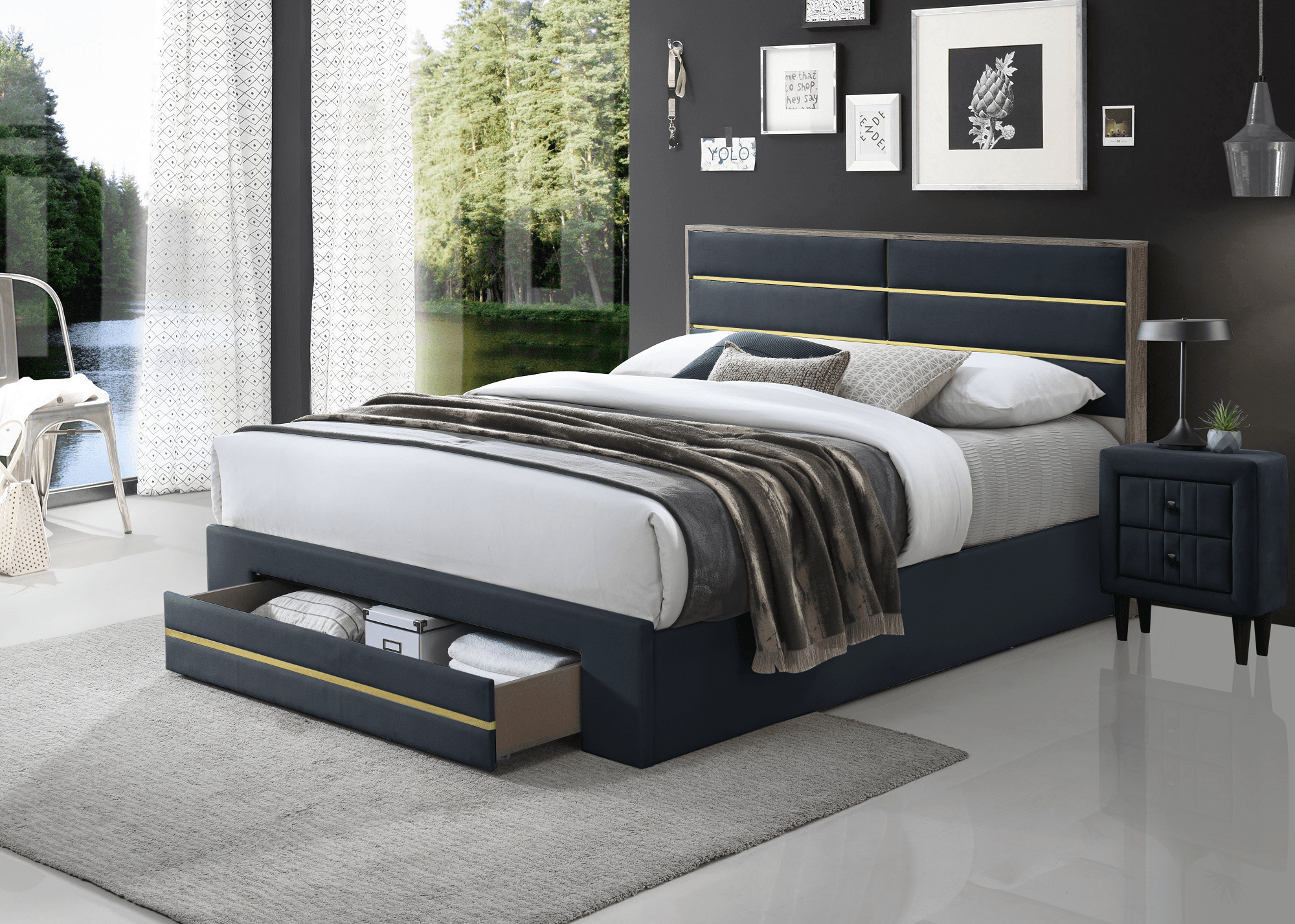 Upholstered Bed Frame