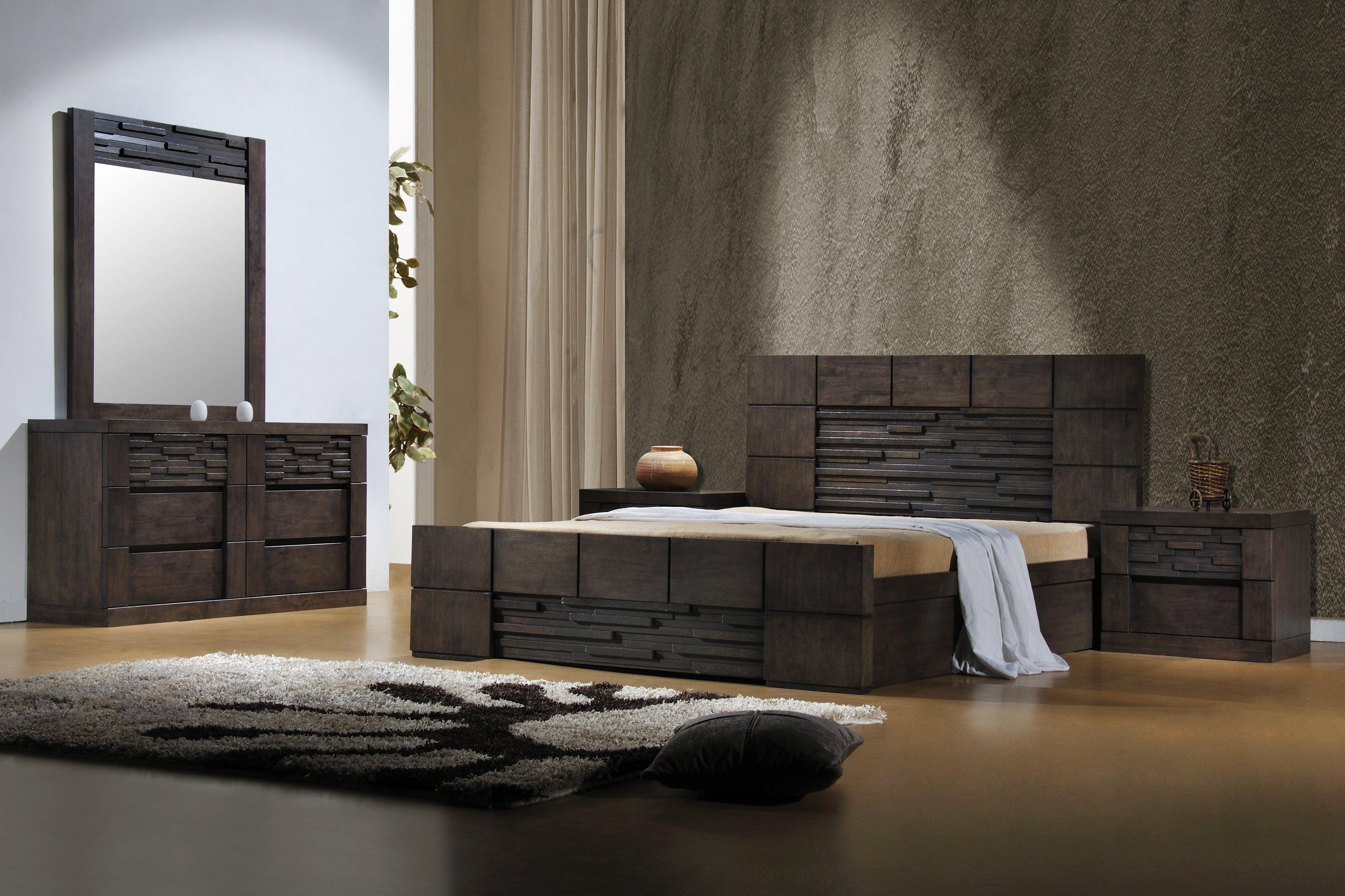 Modern Wooden Queen Bed - Affordable Luxury at The A2Z Furniture