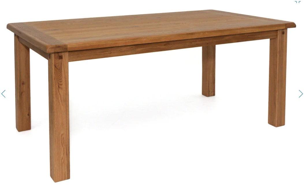 Beautiful extendable oak dining table - The A2Z Furniture