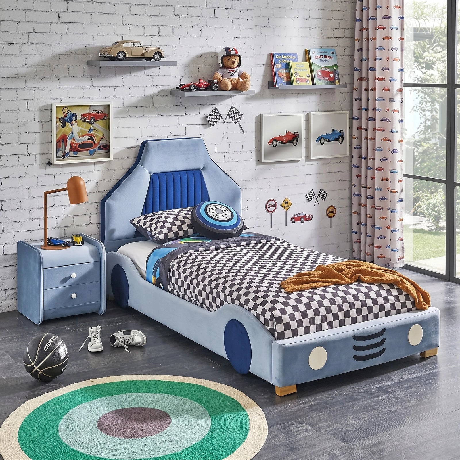 Hamilton Kids Race Car Bed