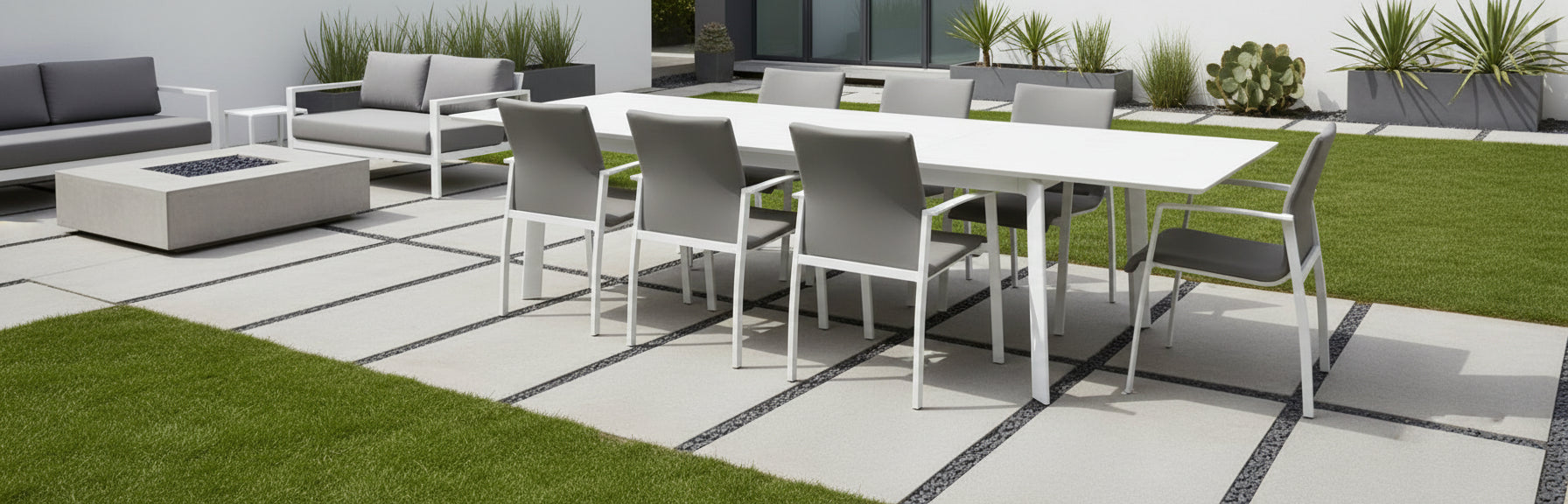 Rapa Outdoor 11 Piece Extendable Dining Set