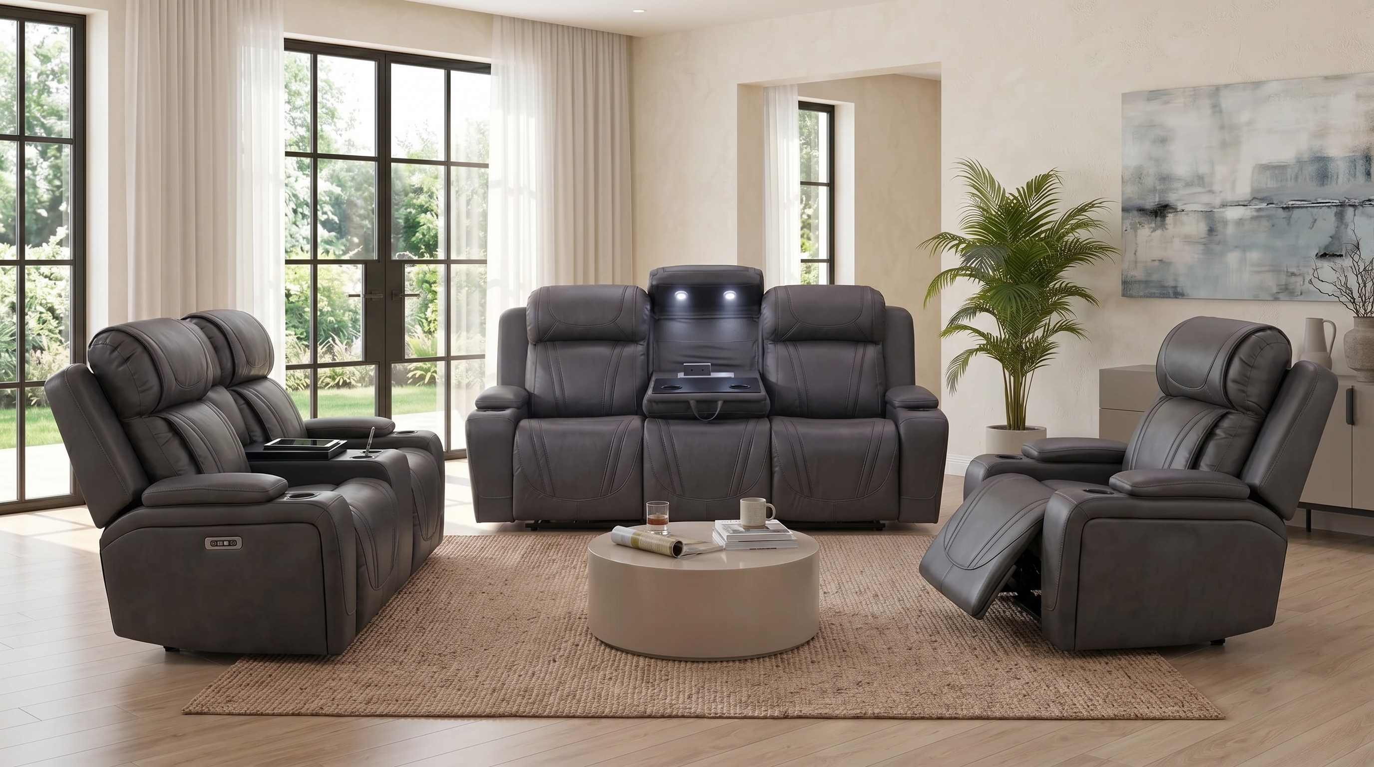 Ballina 3+2+1 Electric Recliner Package