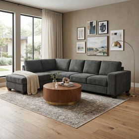Marsden Corner Sofa - Dark grey