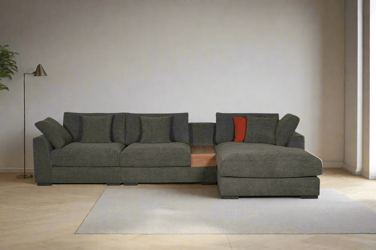 Odessey 3 Seater Chaise Sofa