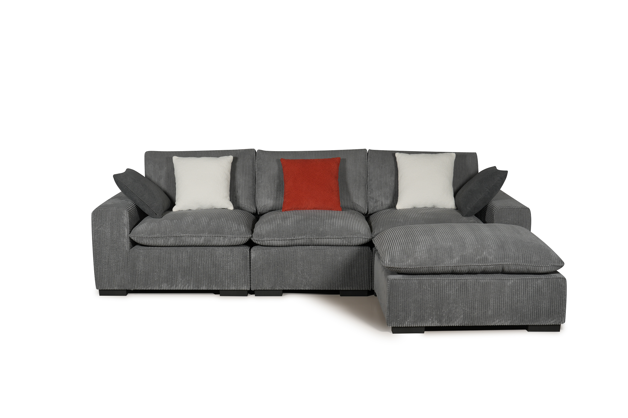 Orchid 3 Seater Sofa with Ottoman