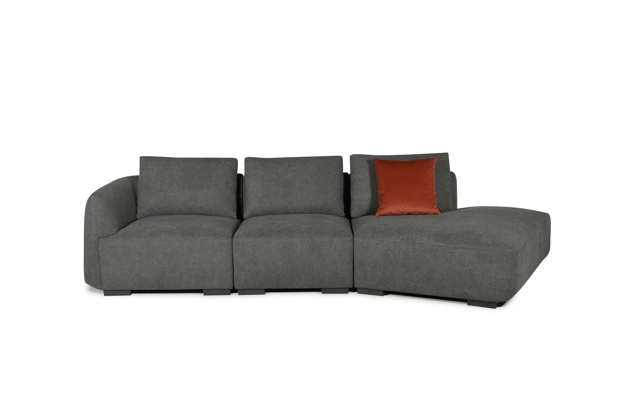 Omega Curved 3-Seater Sofa