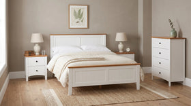 Courtney 4 Piece Tallboy Bedroom Suite
