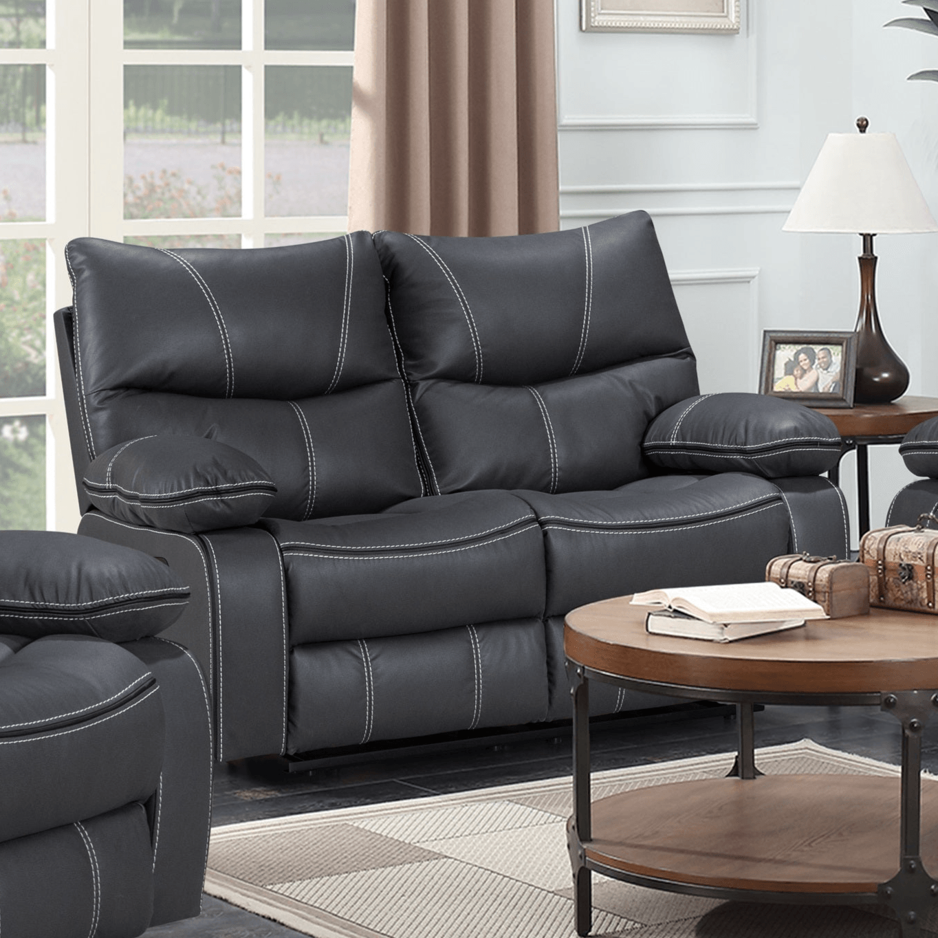 Brooke 2 Seater Recliner Lounge