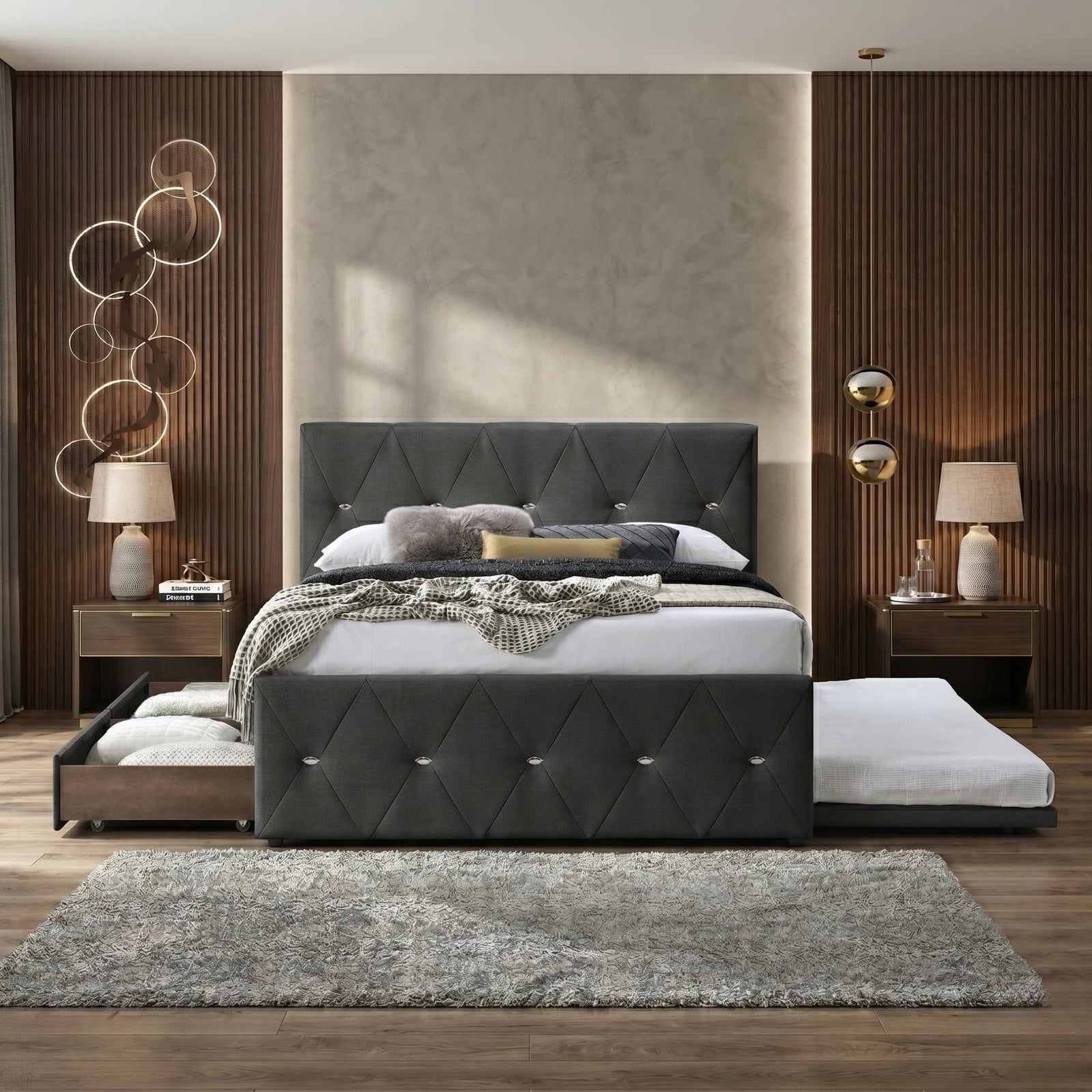 Fraser Trundle Bed Frame